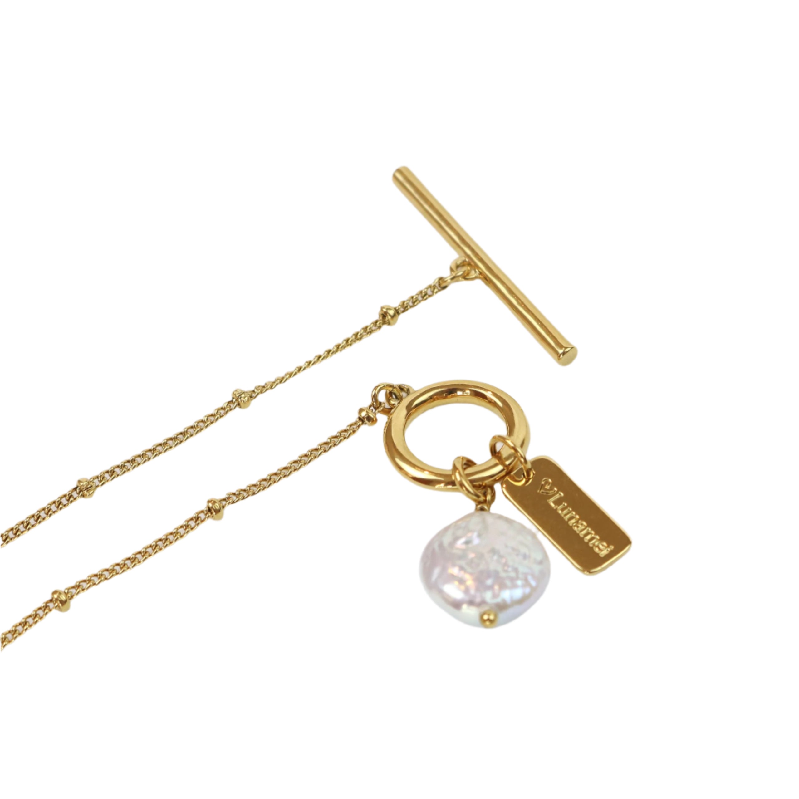 Balance Necklace in Gold