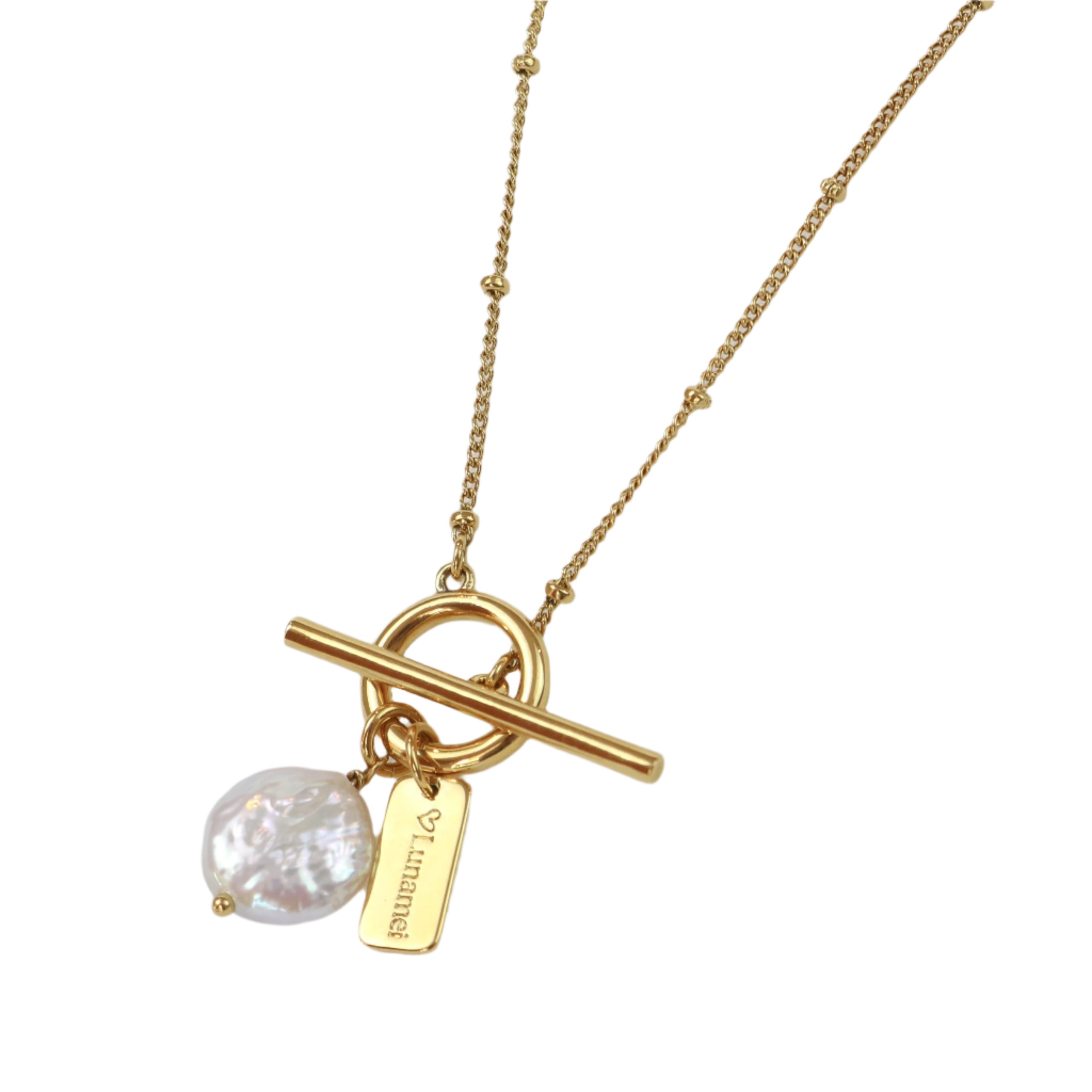Balance Necklace in Gold