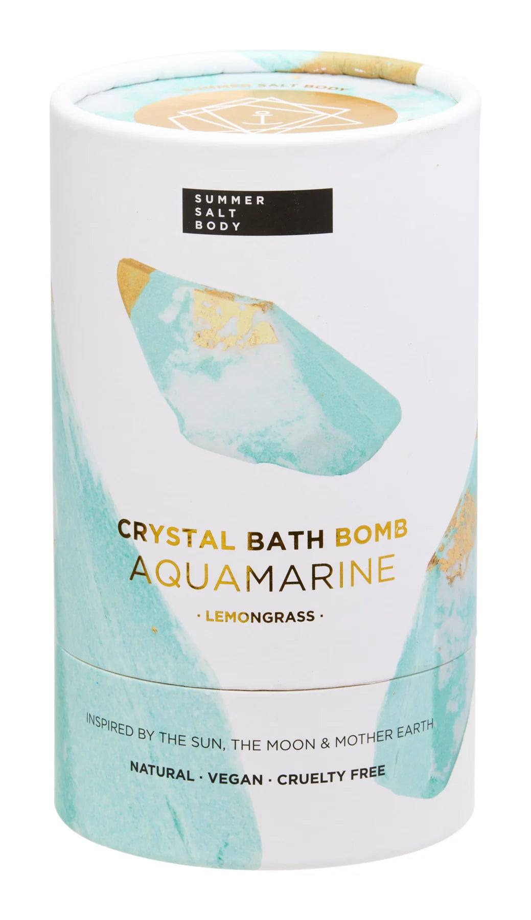 Aquamarine Bath Bomb Lemongrass