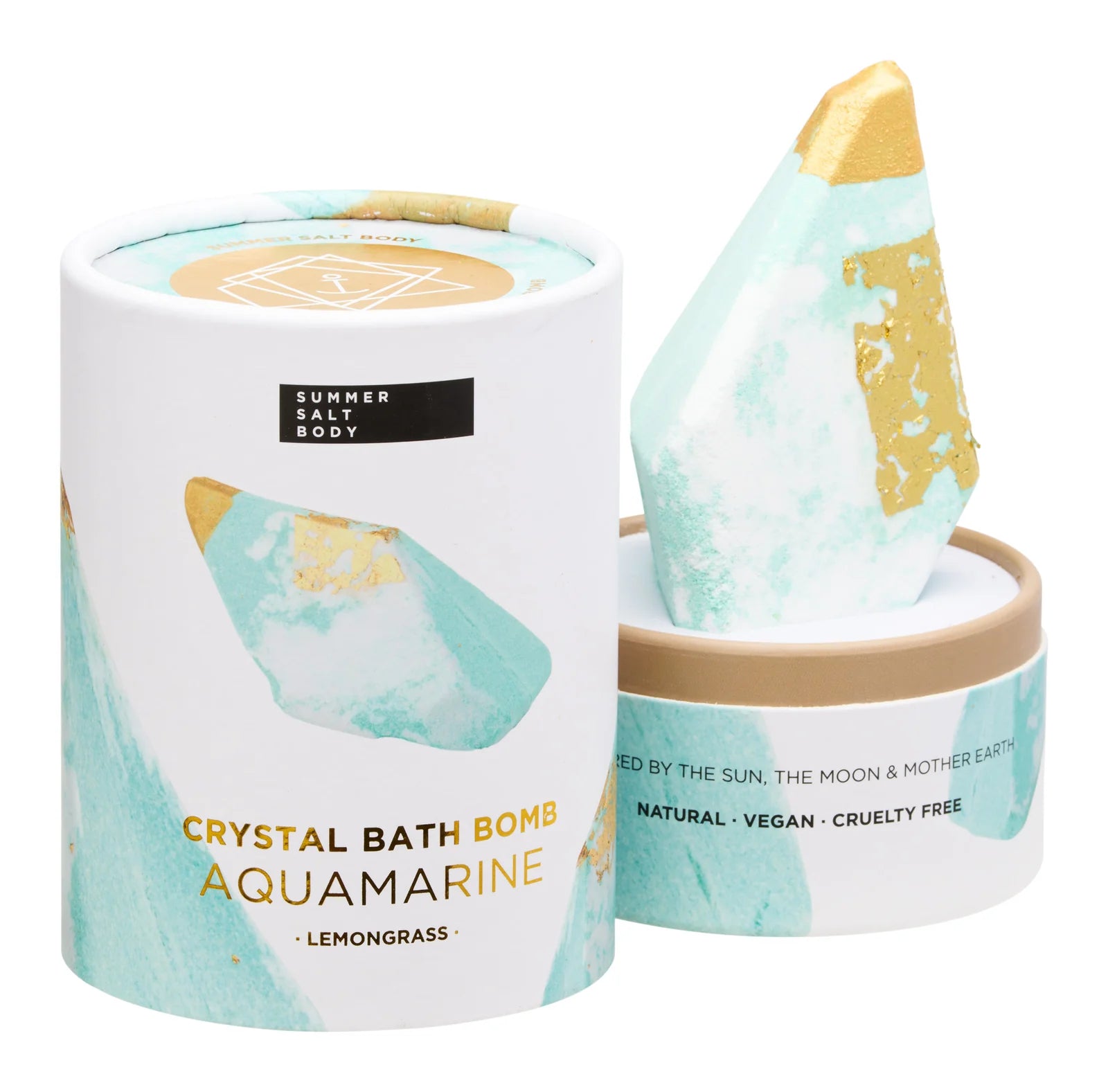 Aquamarine Bath Bomb Lemongrass