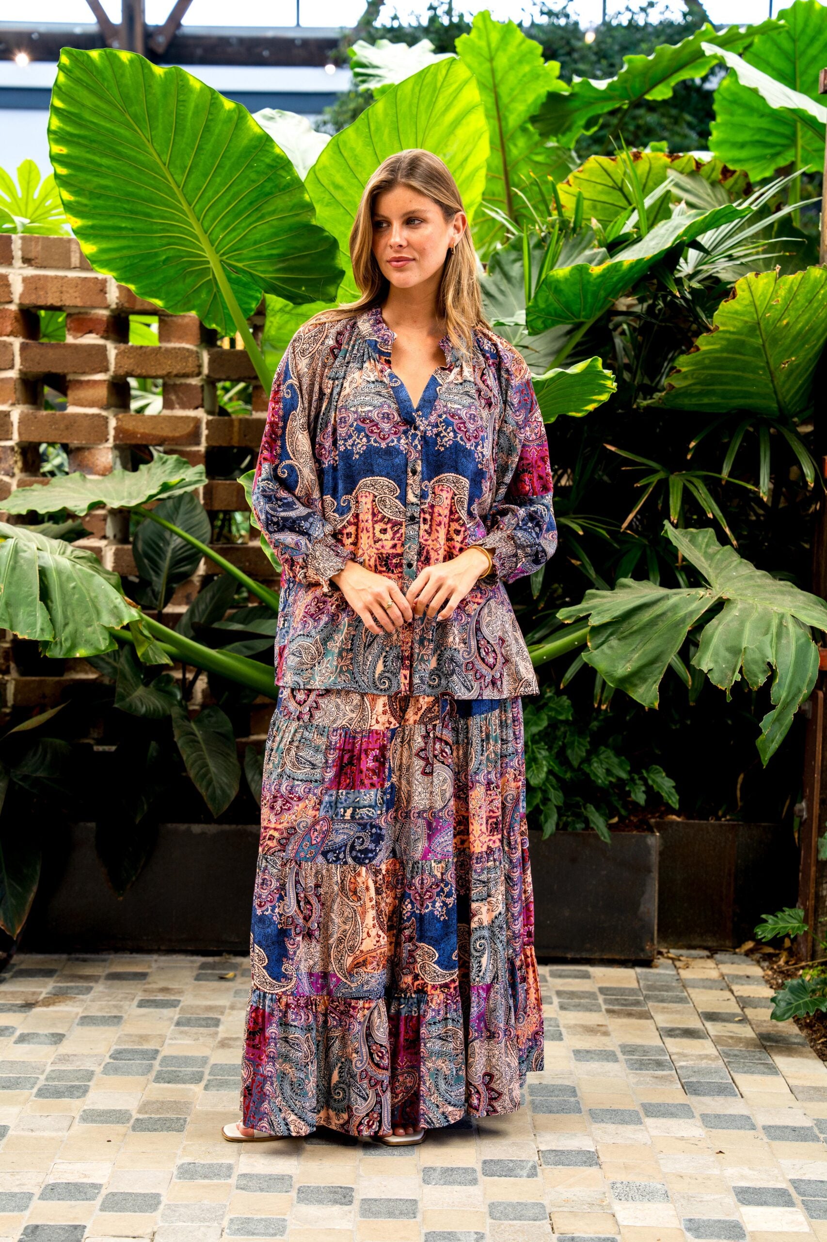 Angelique Paisley Shirt