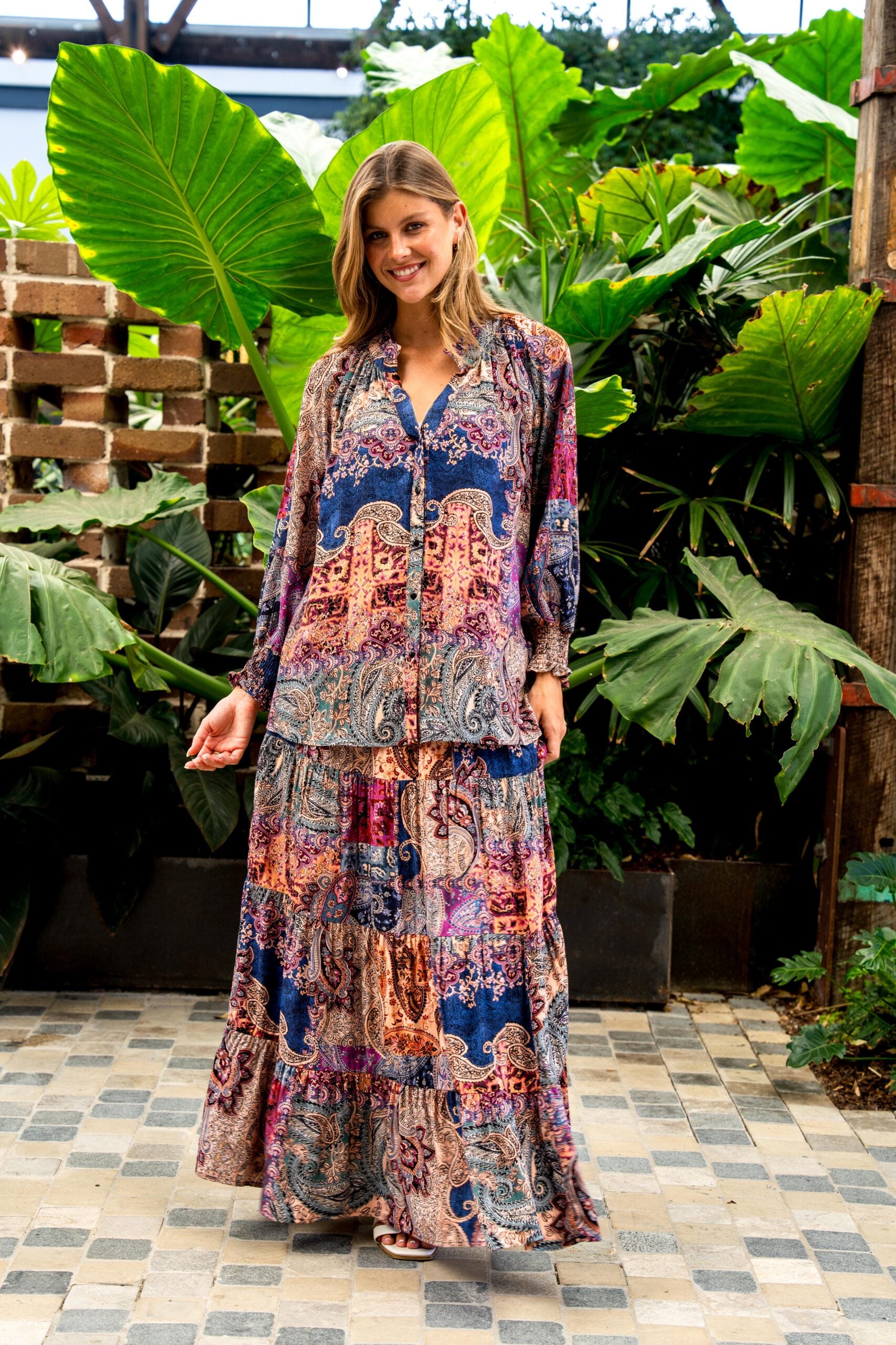 Angelique Paisley Shirt