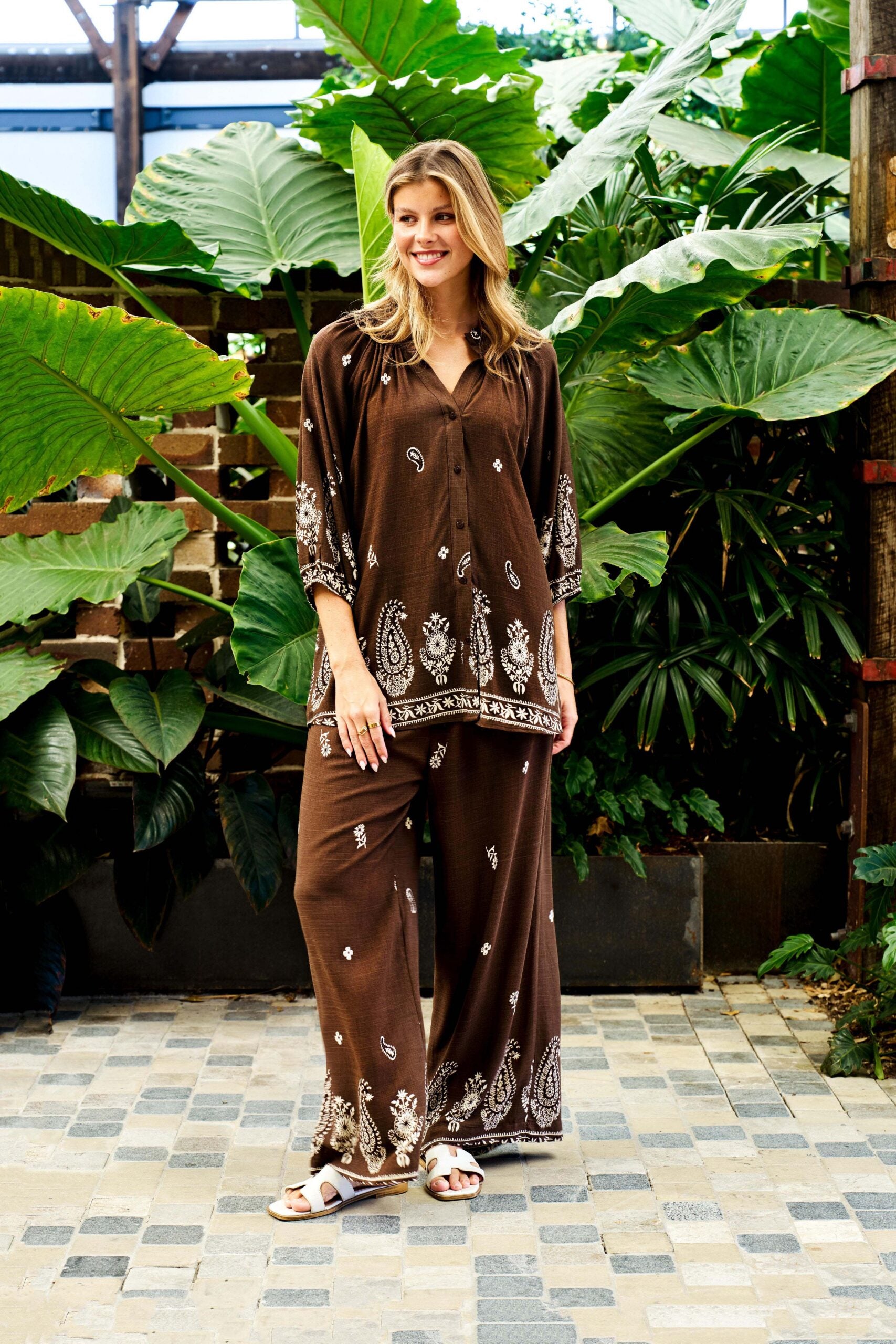 Clara Chocolate Shirt