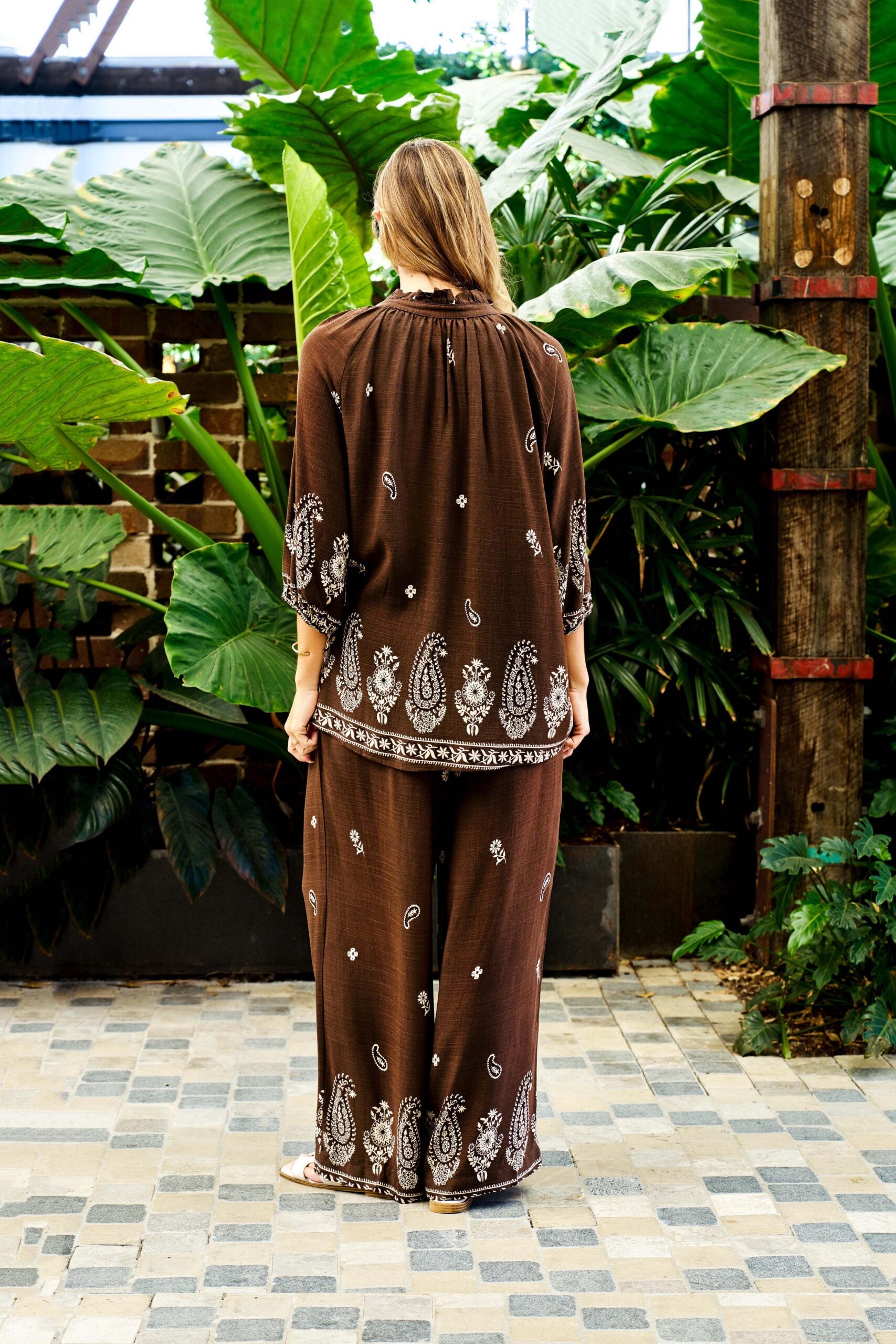 Clara Chocolate Shirt