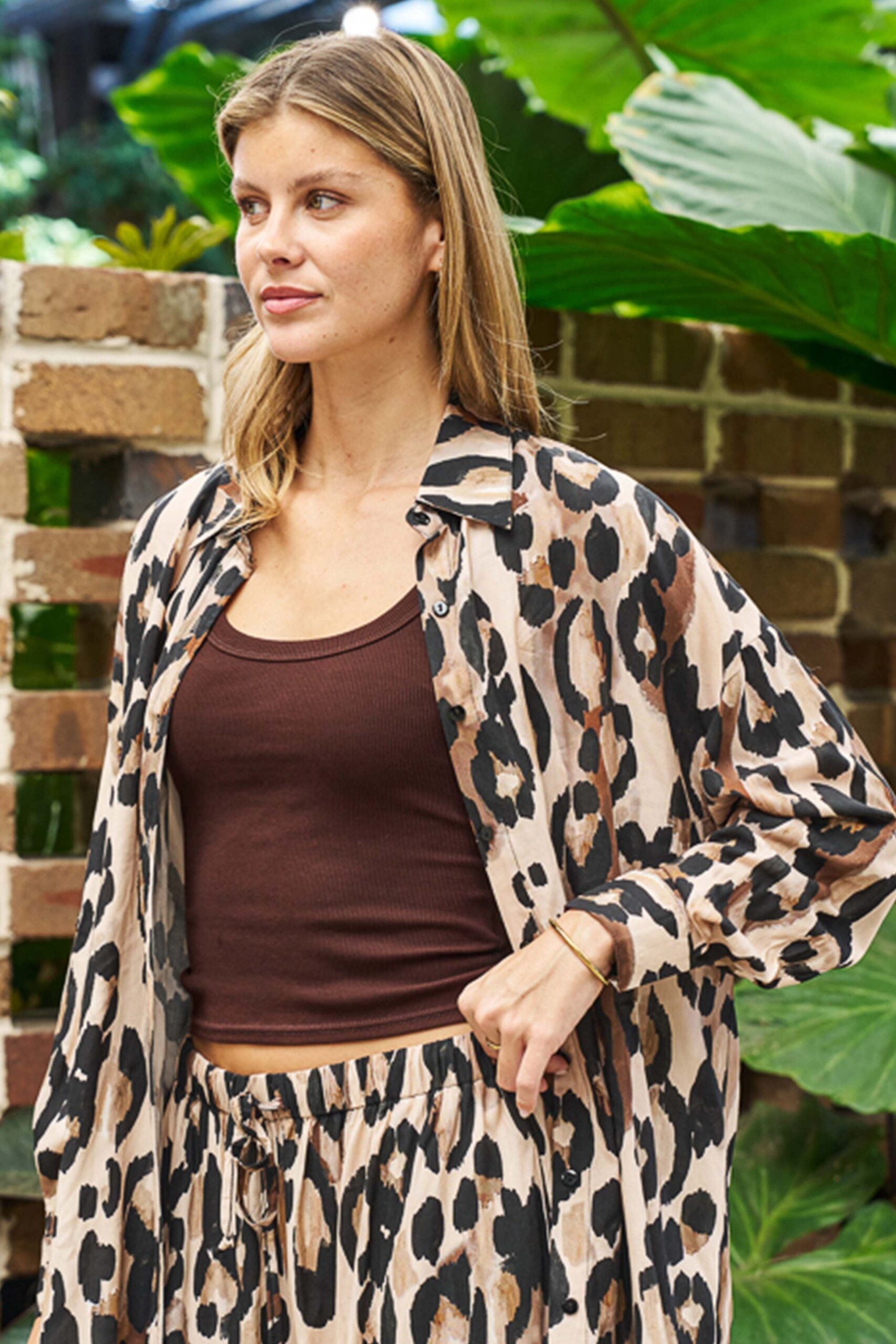 Kalista Leopard Shirt