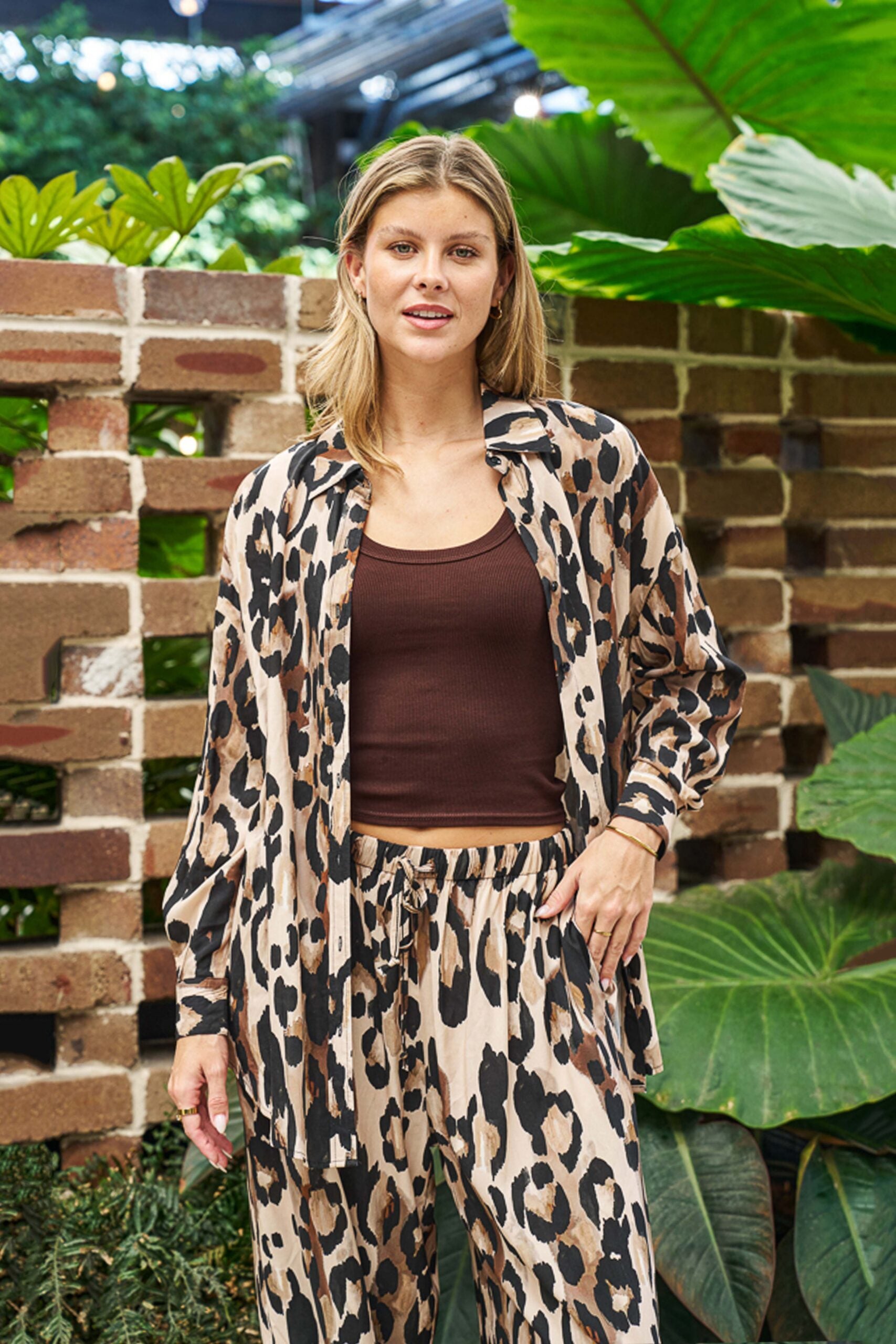 Kalista Leopard Shirt