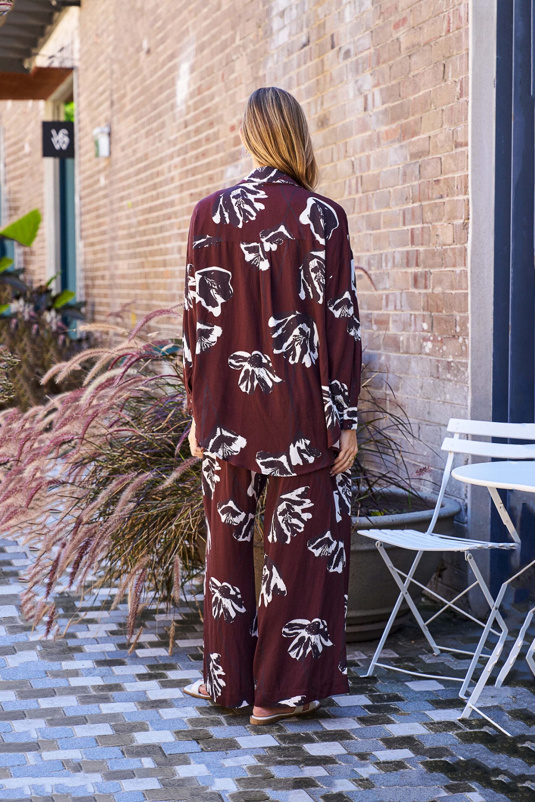 Divine Brown Floral Shirt