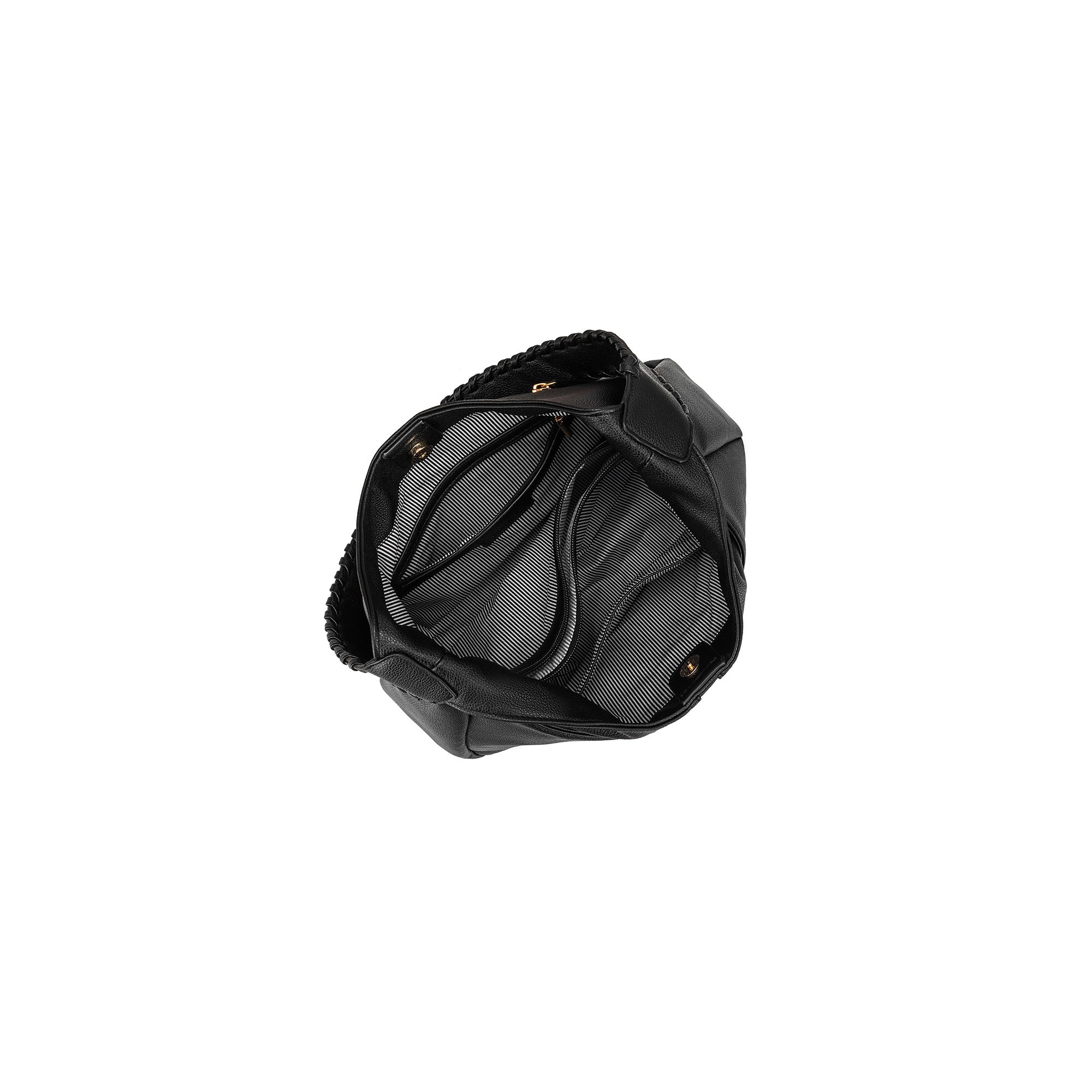 Callista Black 2 Piece Shoulder Bag
