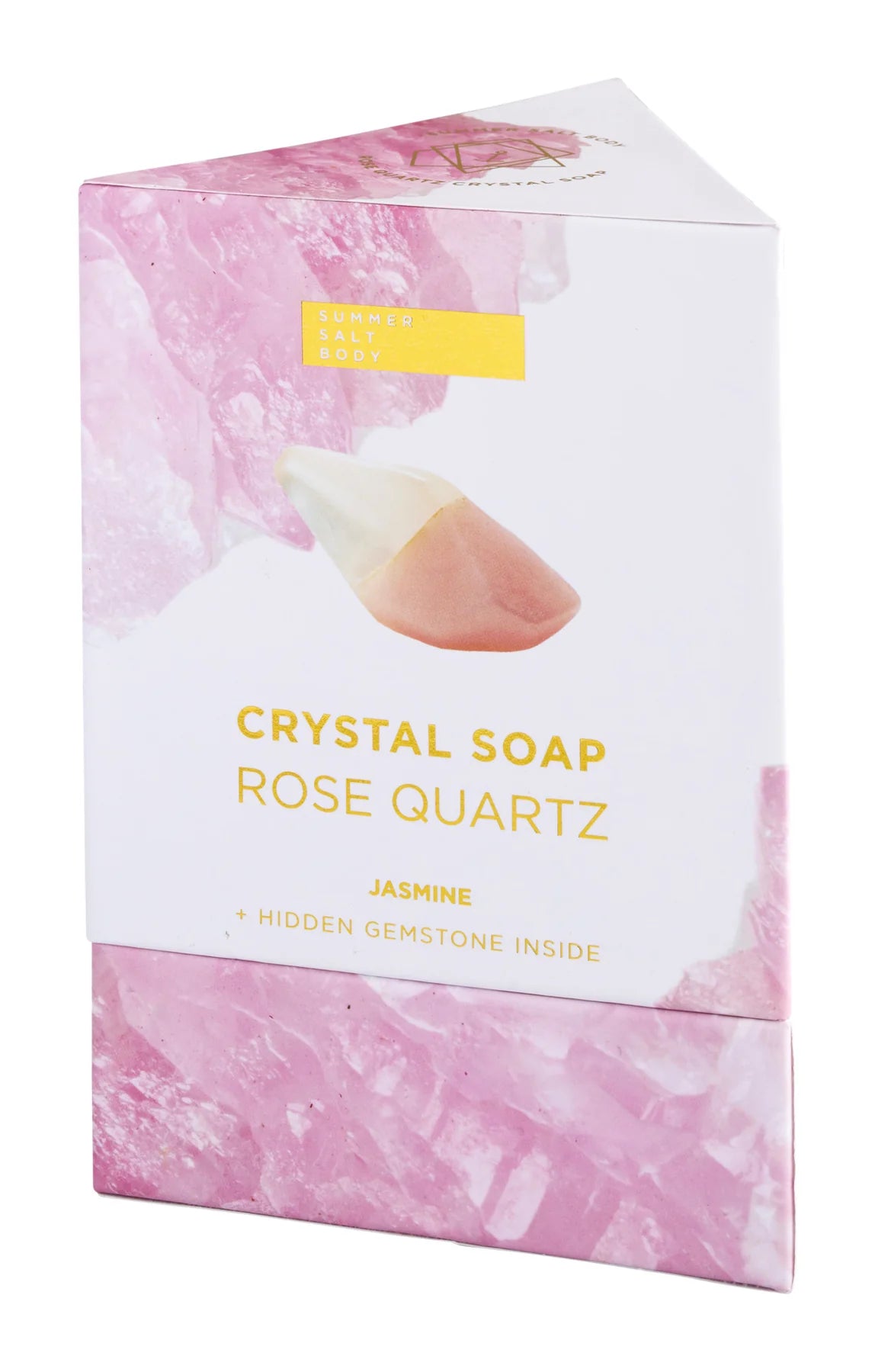 Rose Quartz Crystal Soap