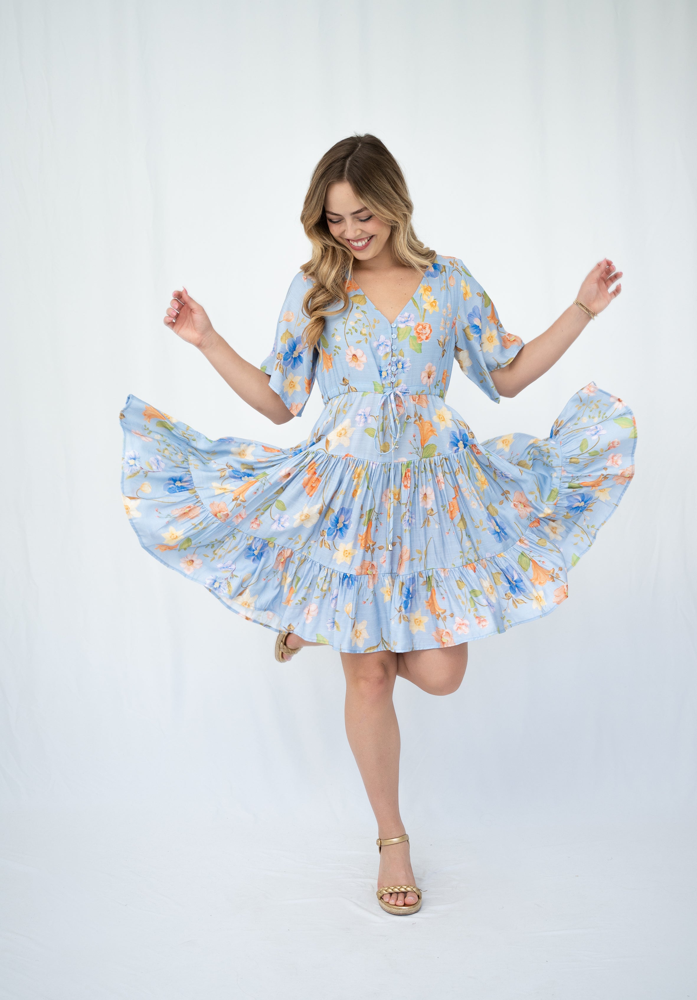 Kacey Blue Selma Dress