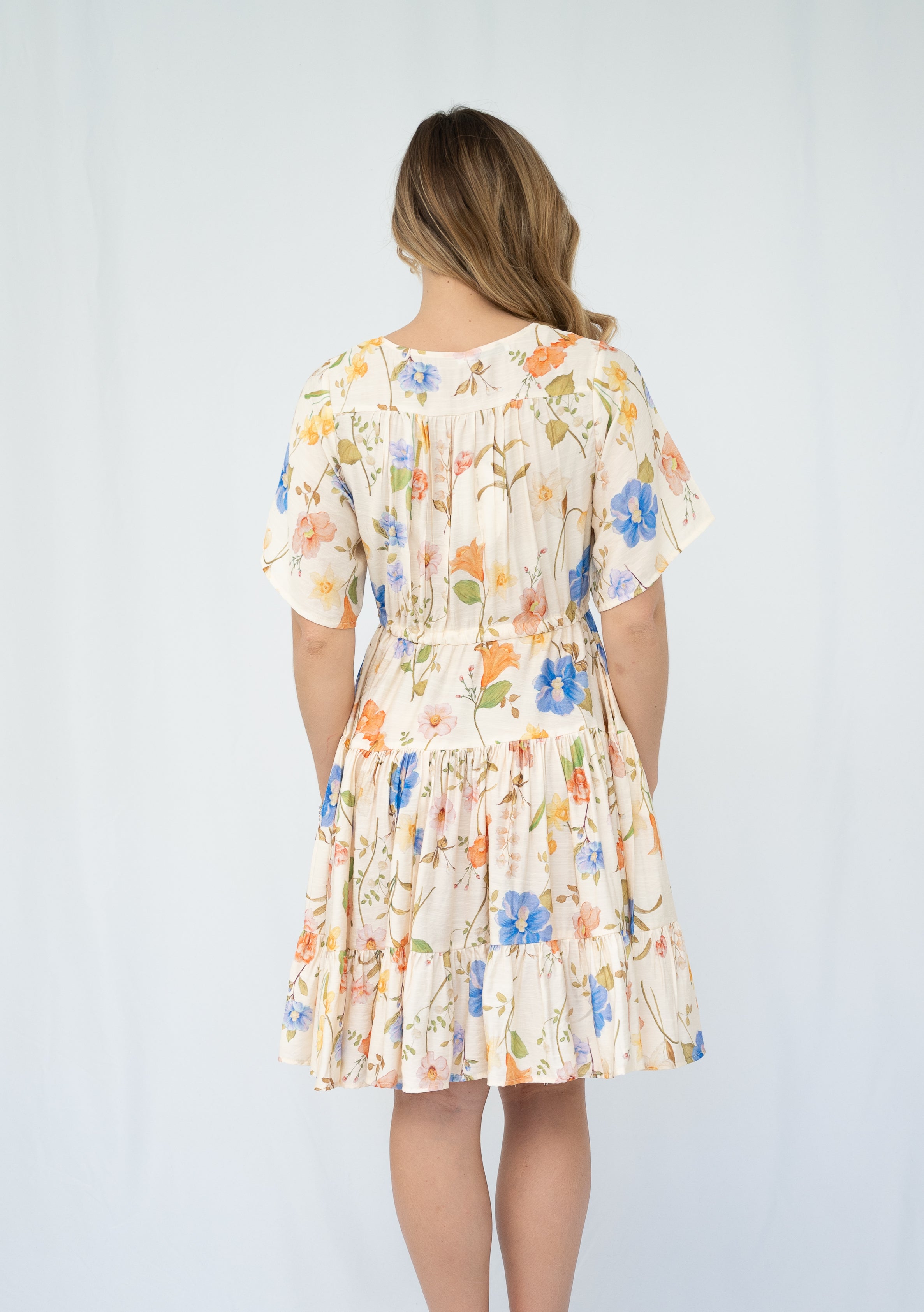 Kacey Cream Selma Dress