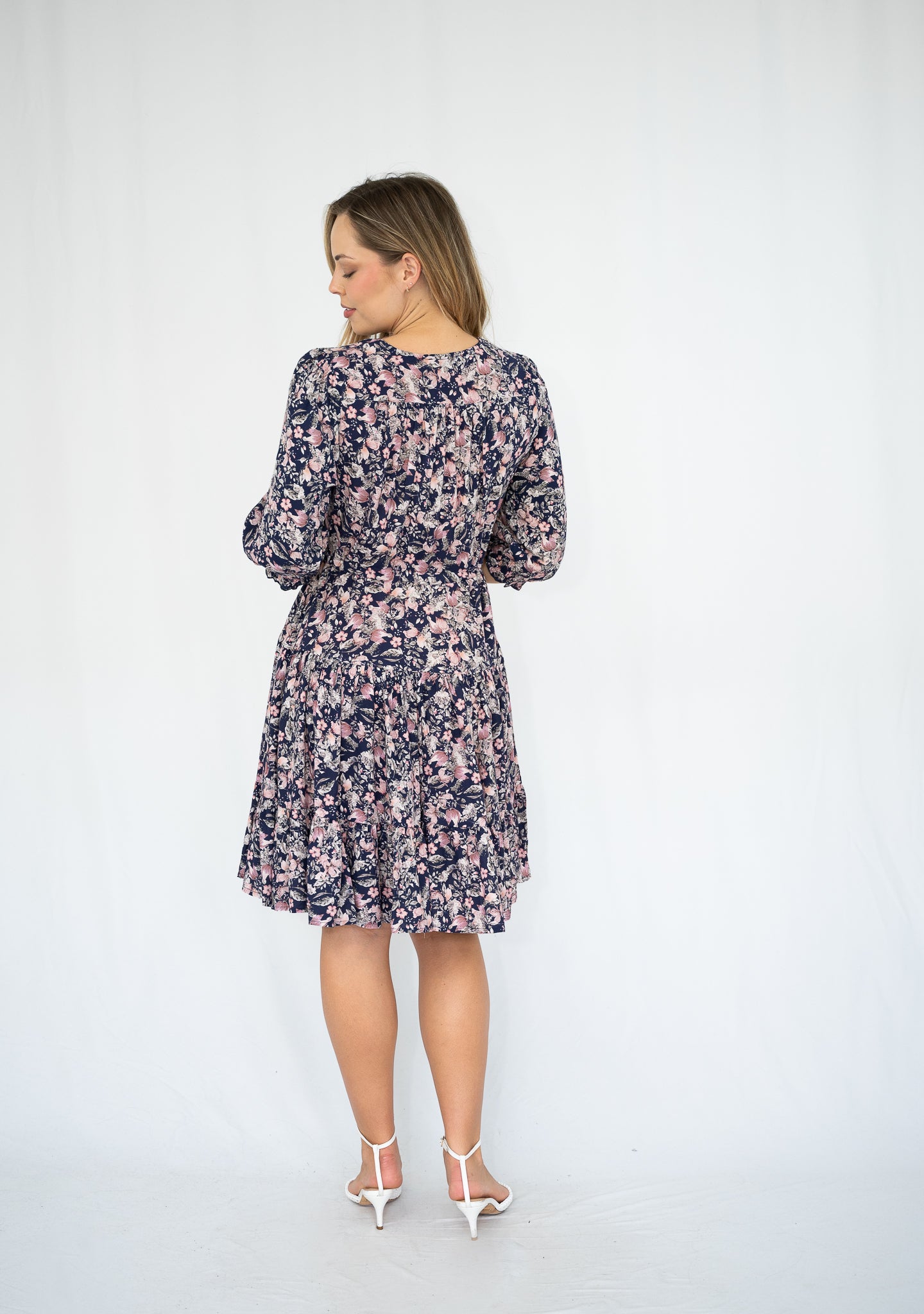 Ditsy Floral Short Dress