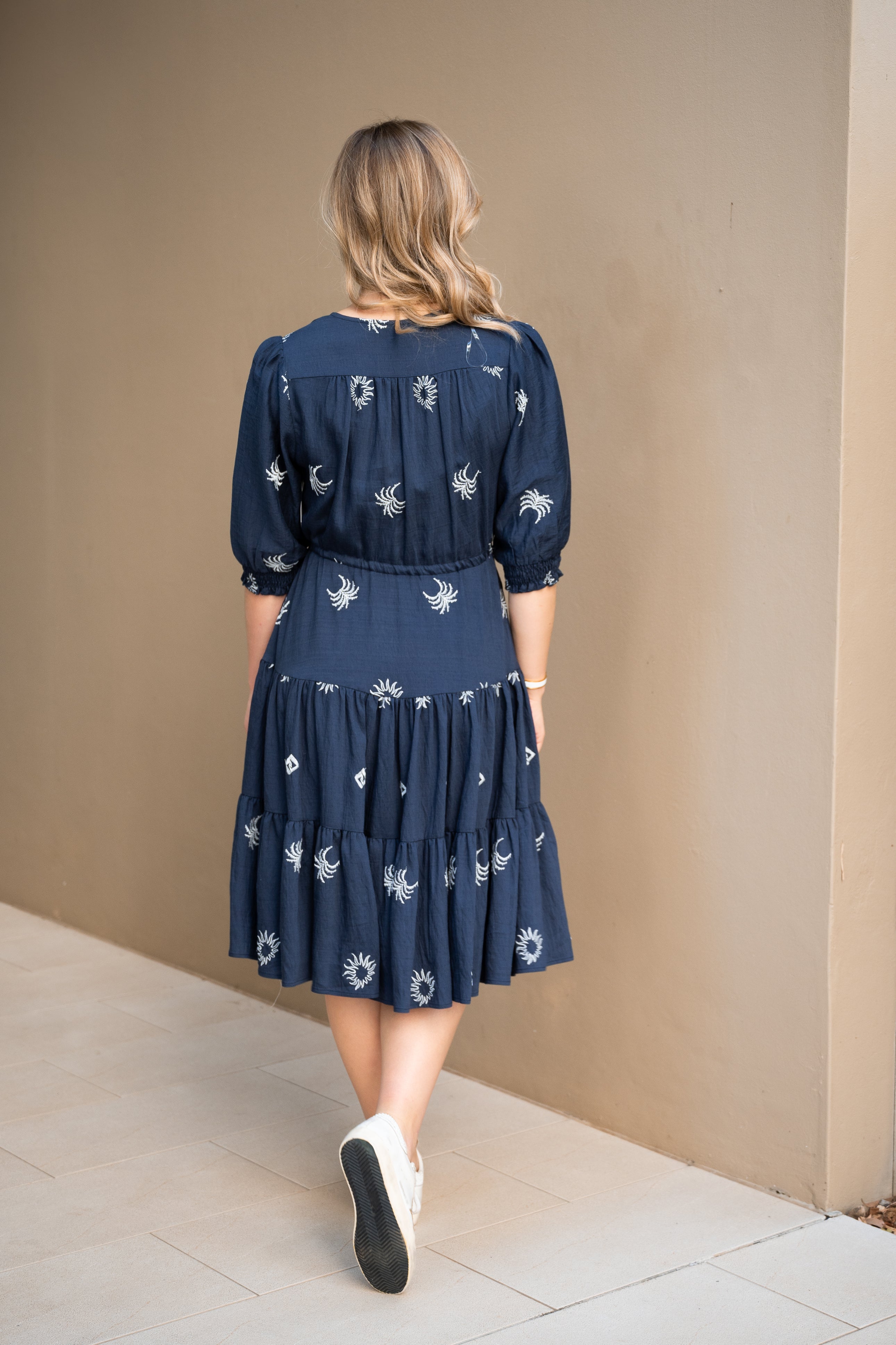 Selma Sun Short Dress Navy