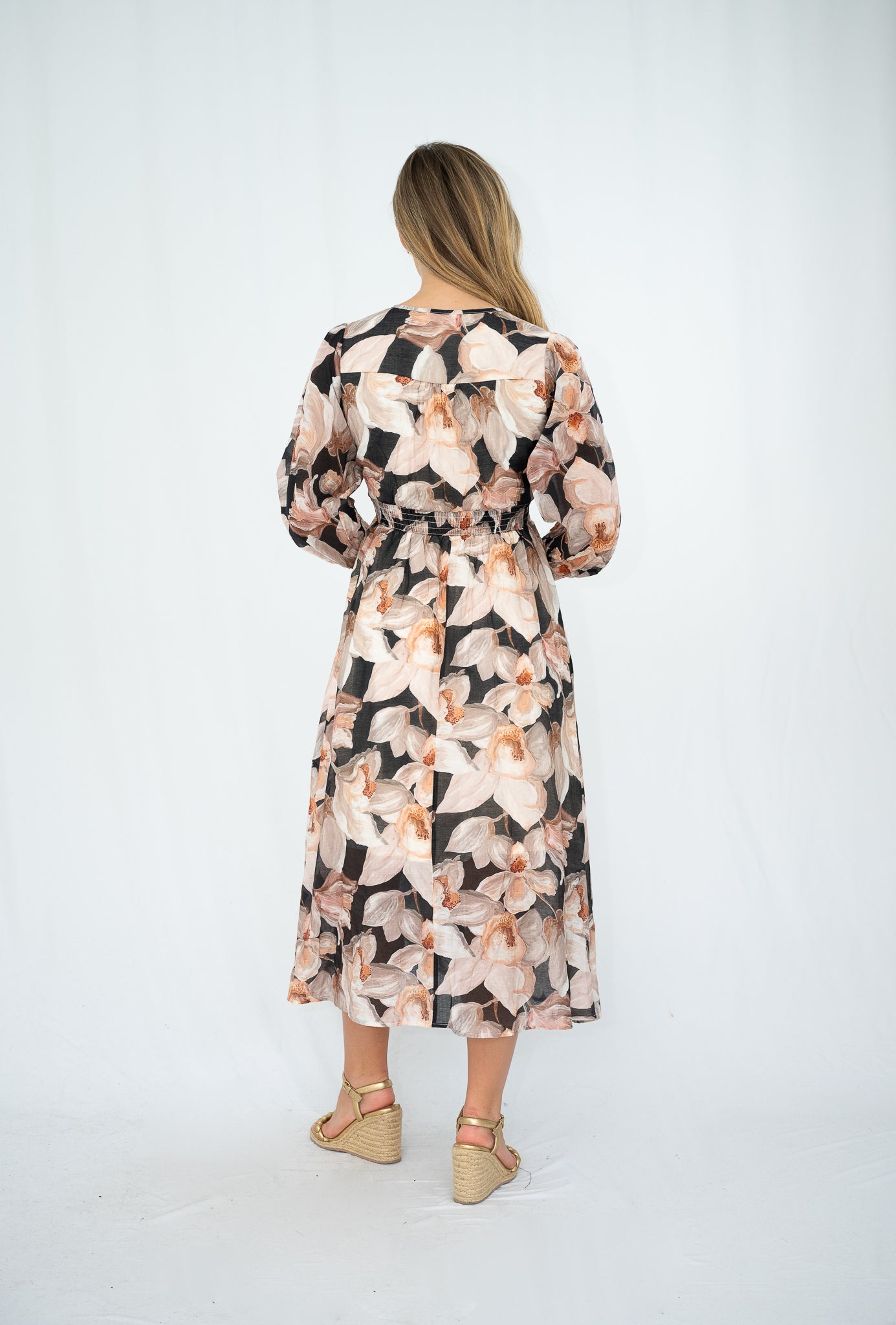 Magnolia Maxi Dress Black