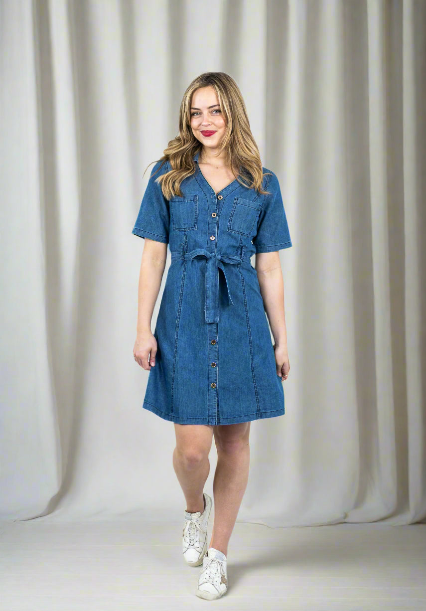 Amy Denim Dress