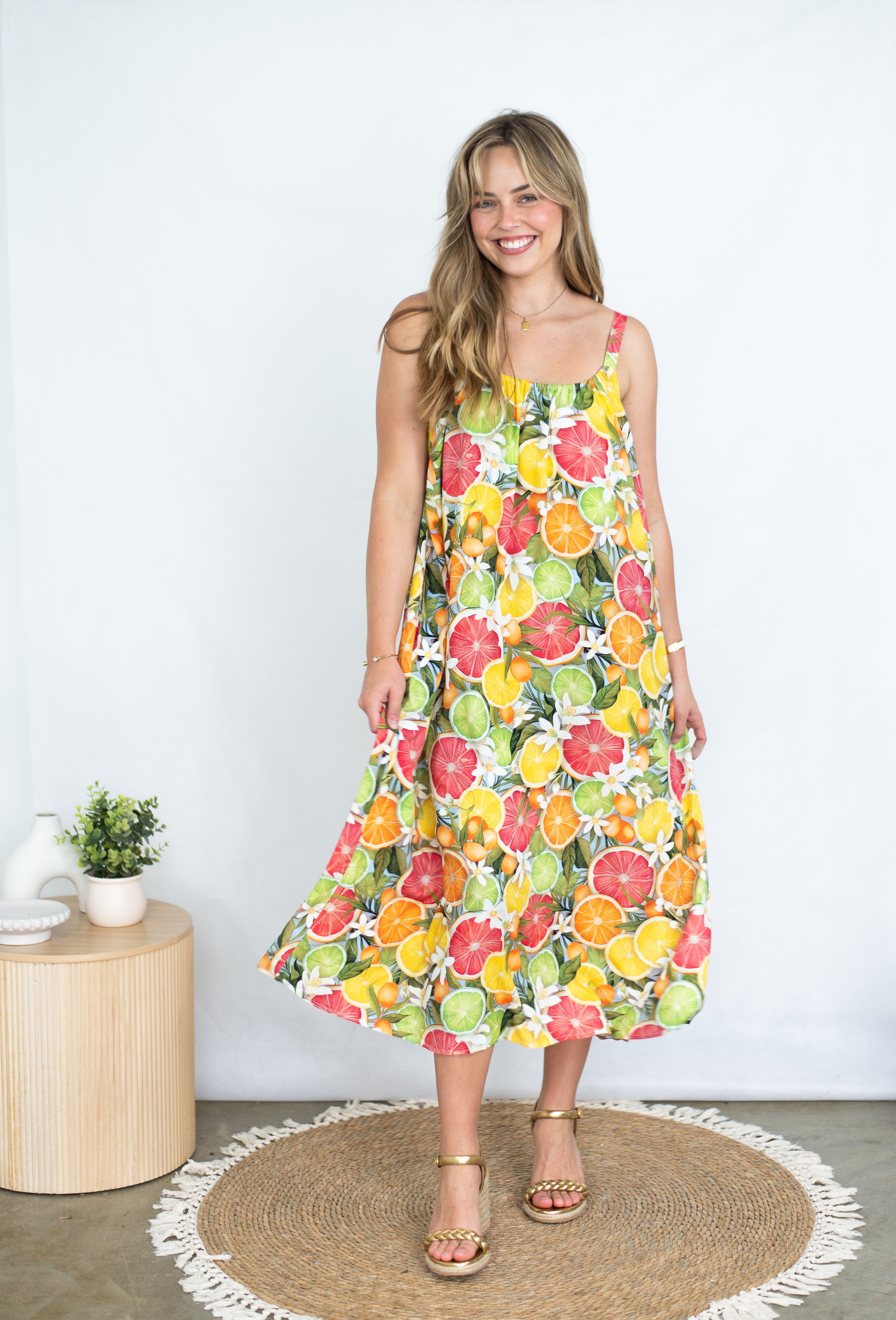 Citrus Punch Sun Dress