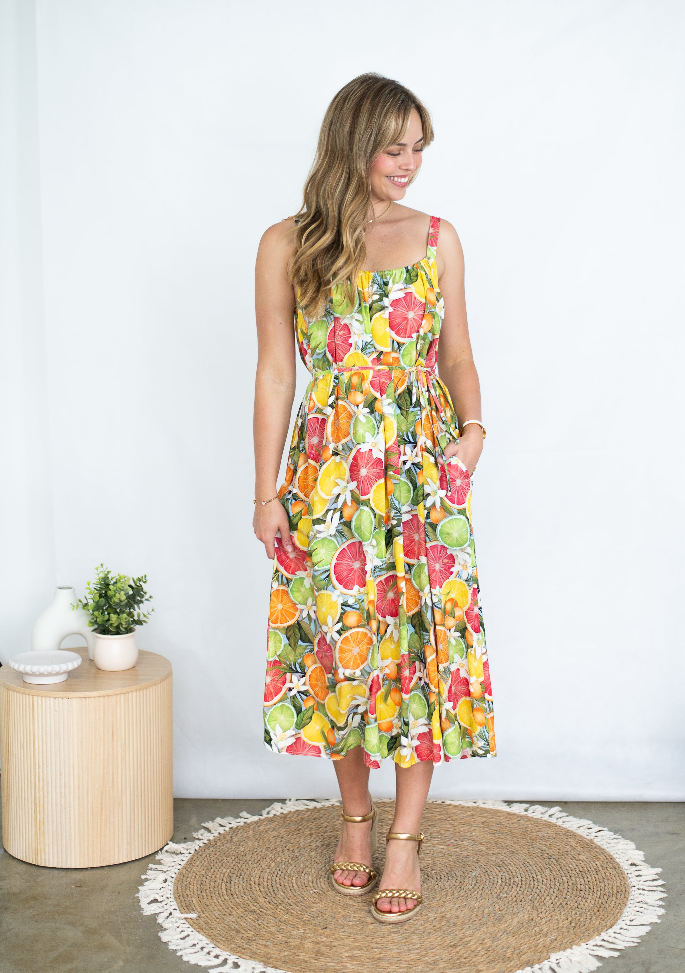 Citrus Punch Sun Dress