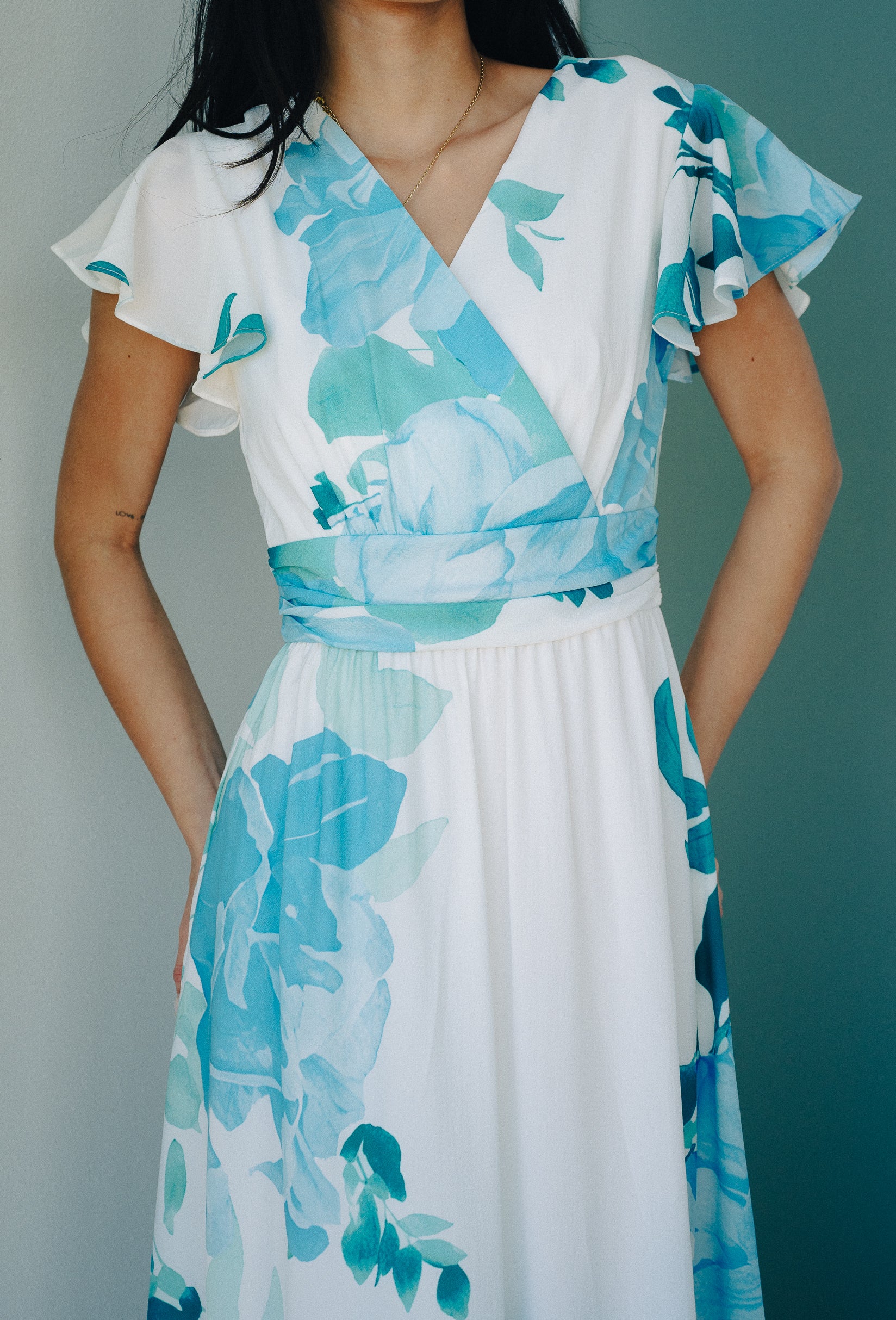 Loretta Maxi Dress Blue