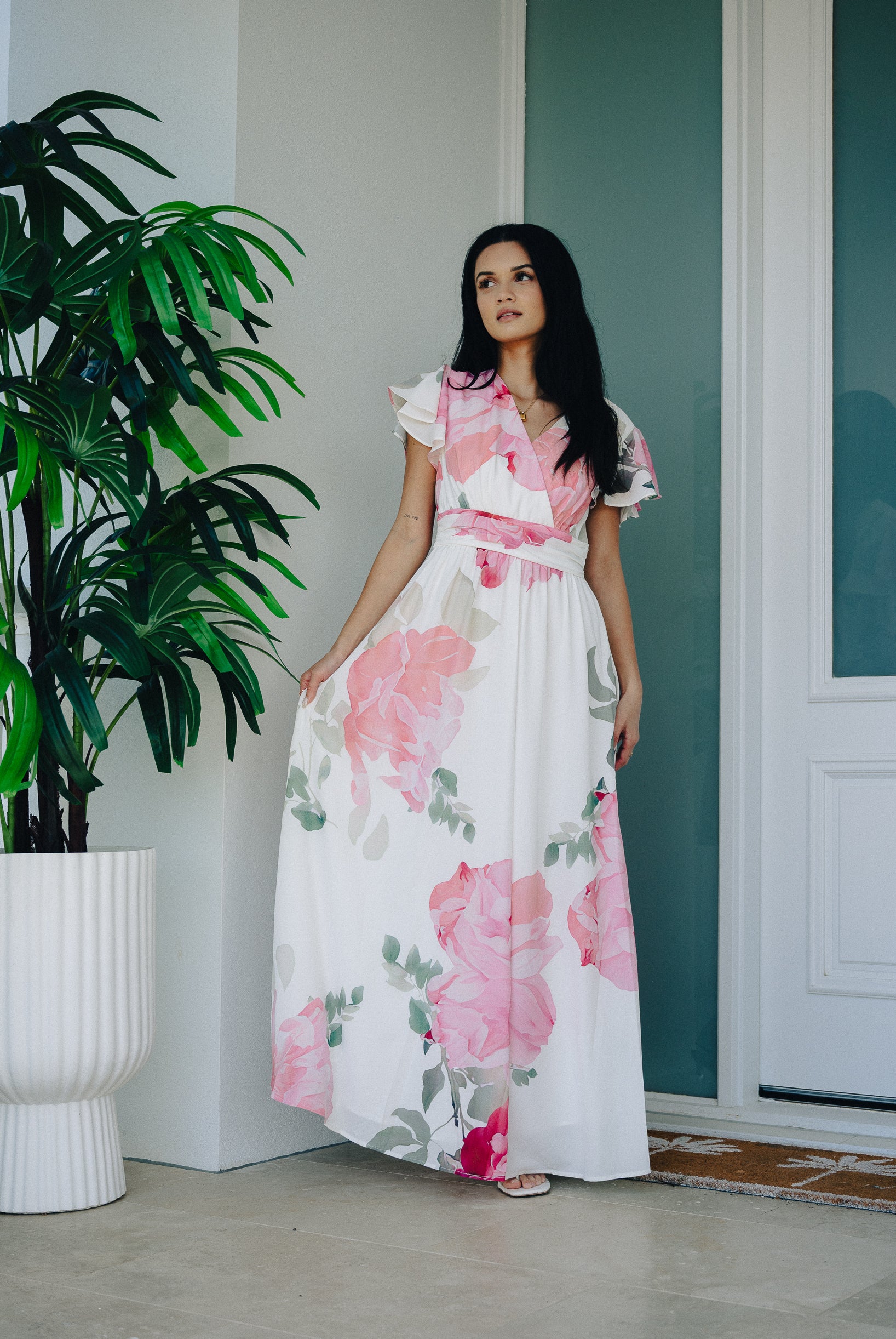 Loretta Maxi Dress Pink