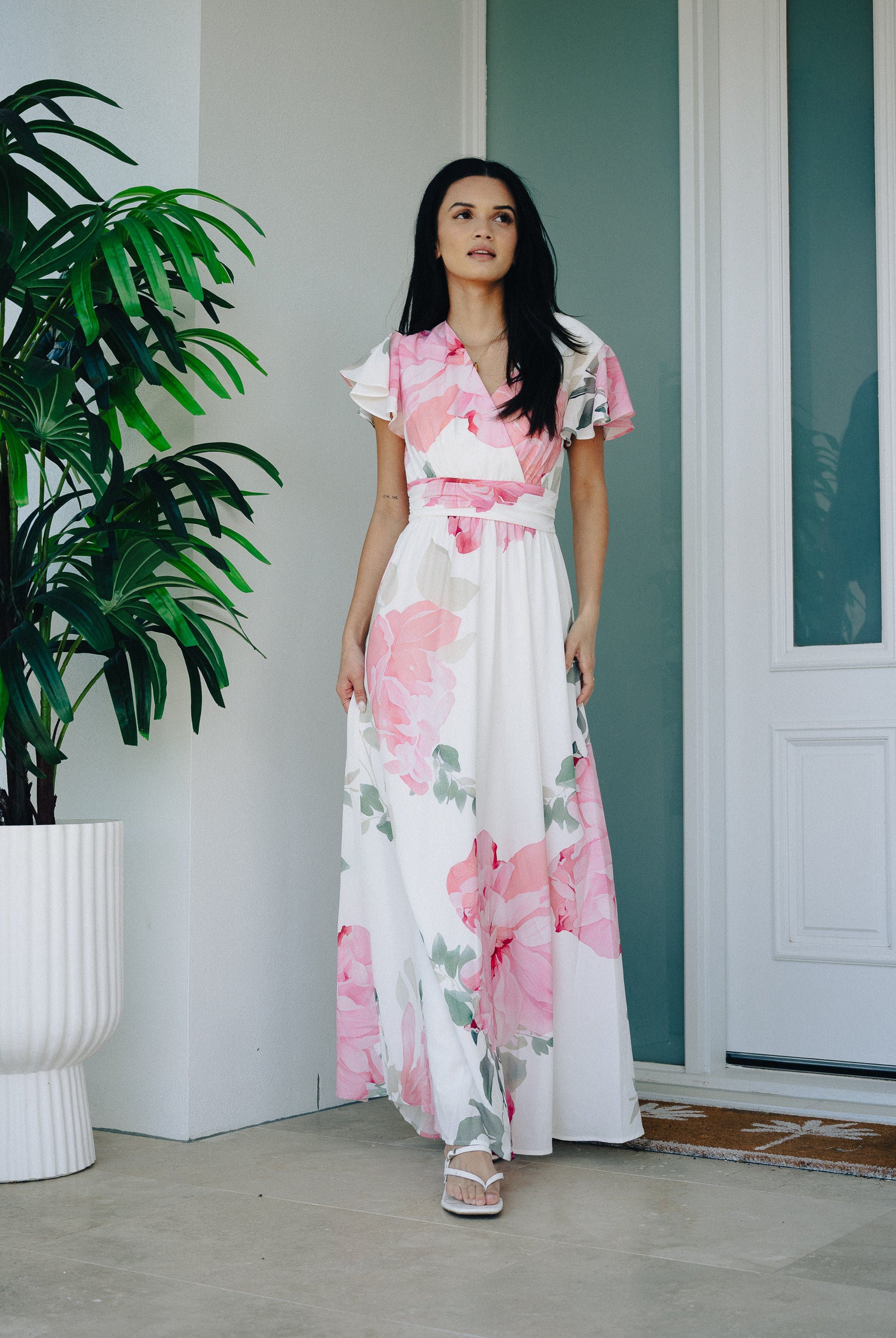 Loretta Maxi Dress Pink