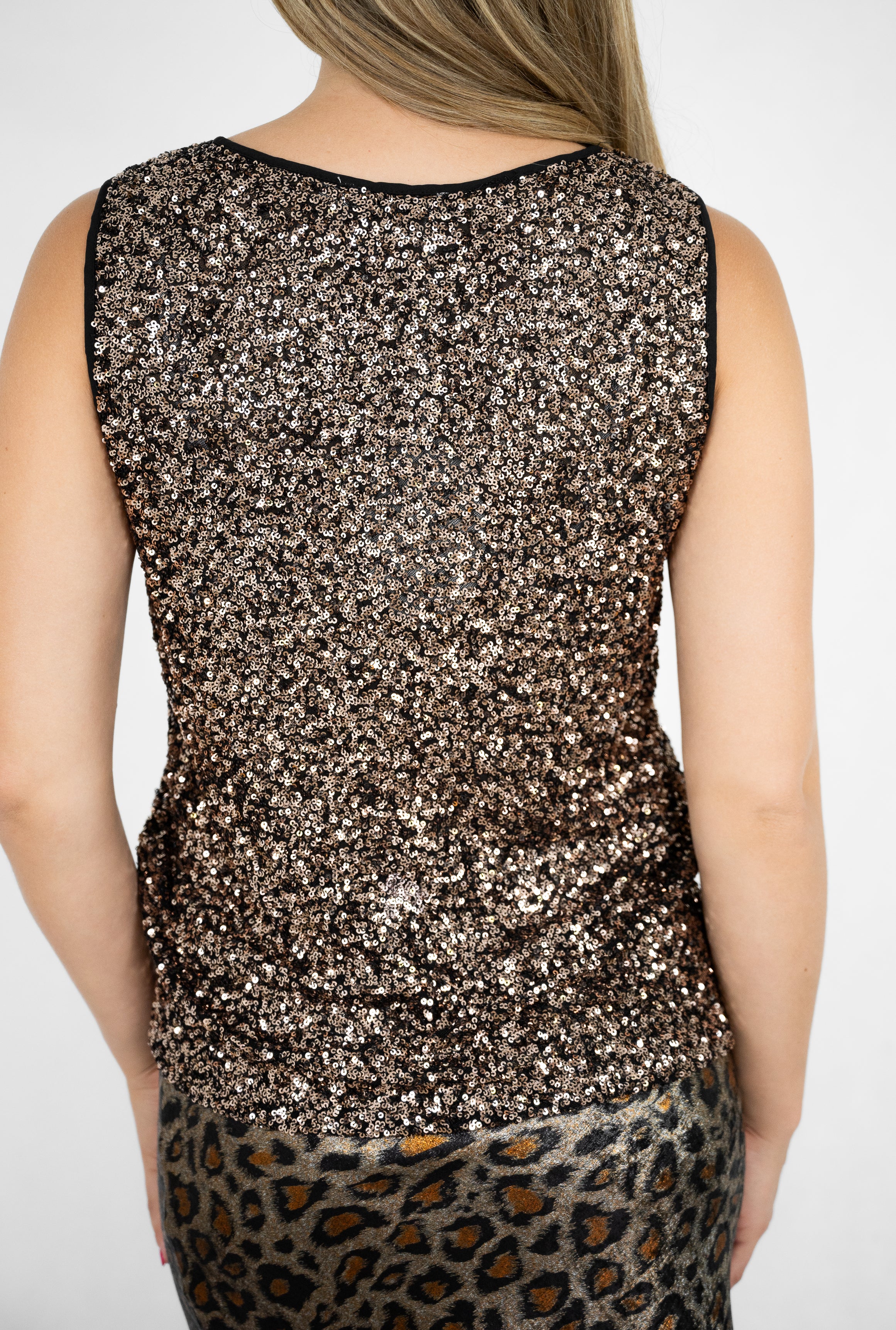 Davina Sequin Top