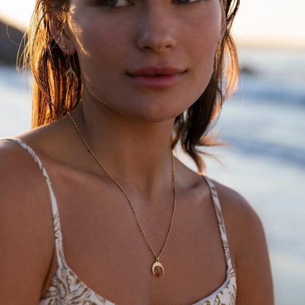 Evening Star Necklace in Gold