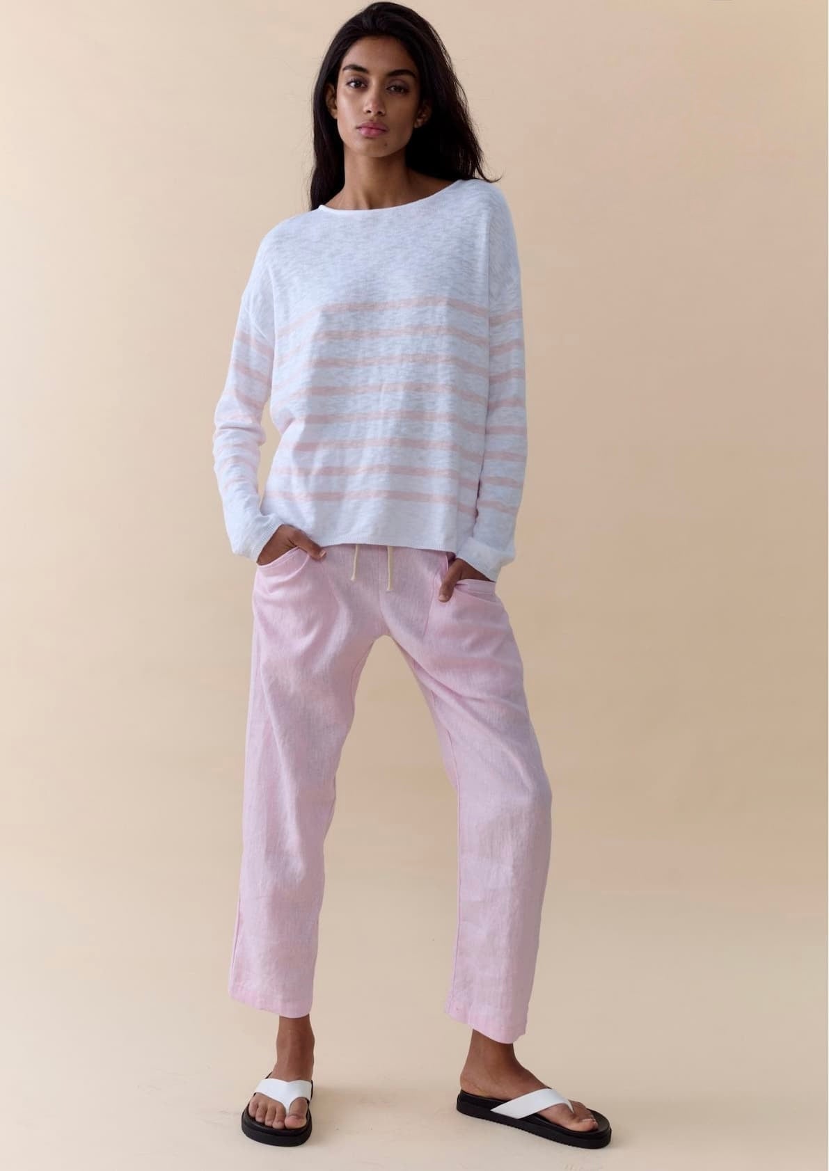 Little Lies Luxe Linen Pant