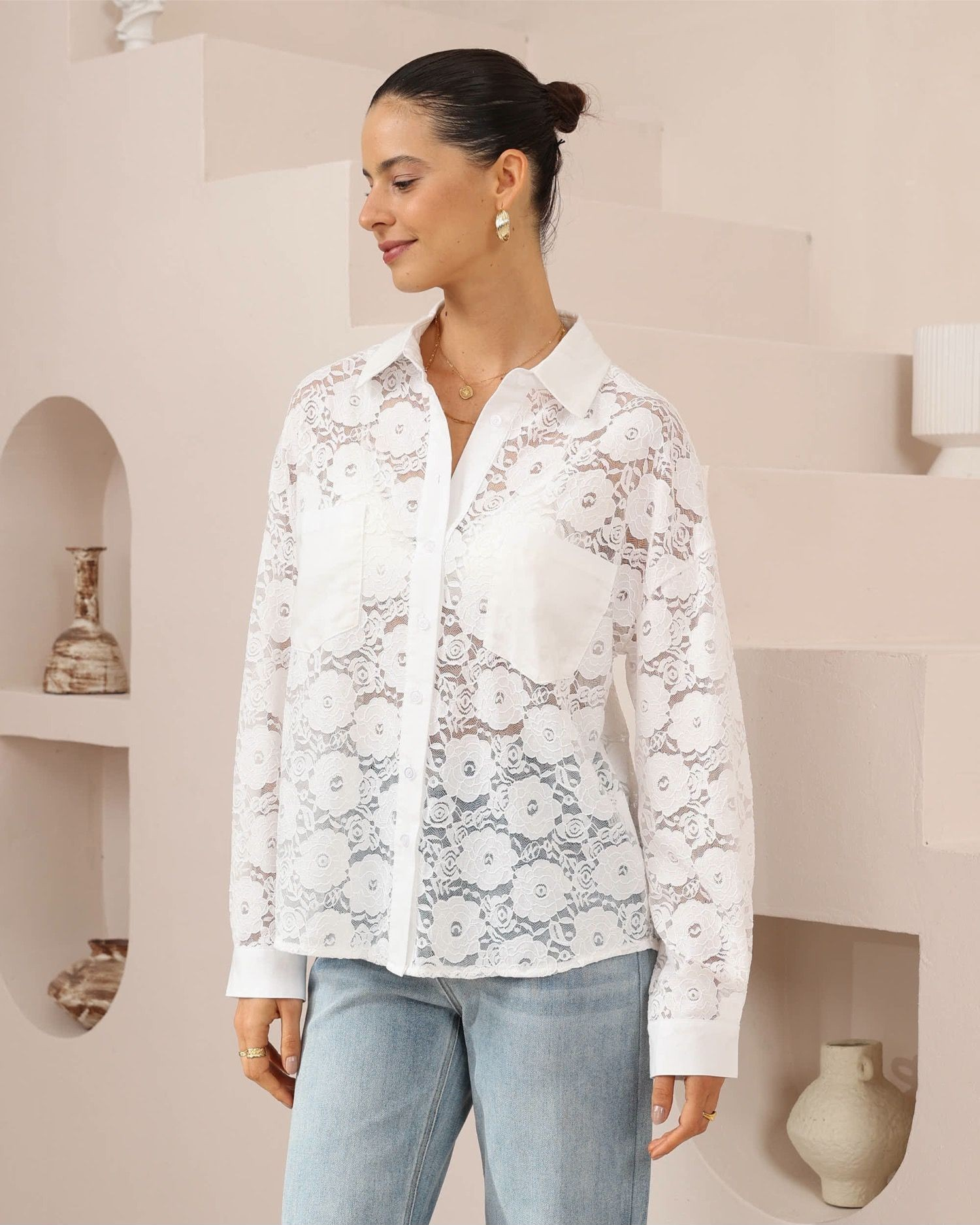 Everlyn Lace Shirt
