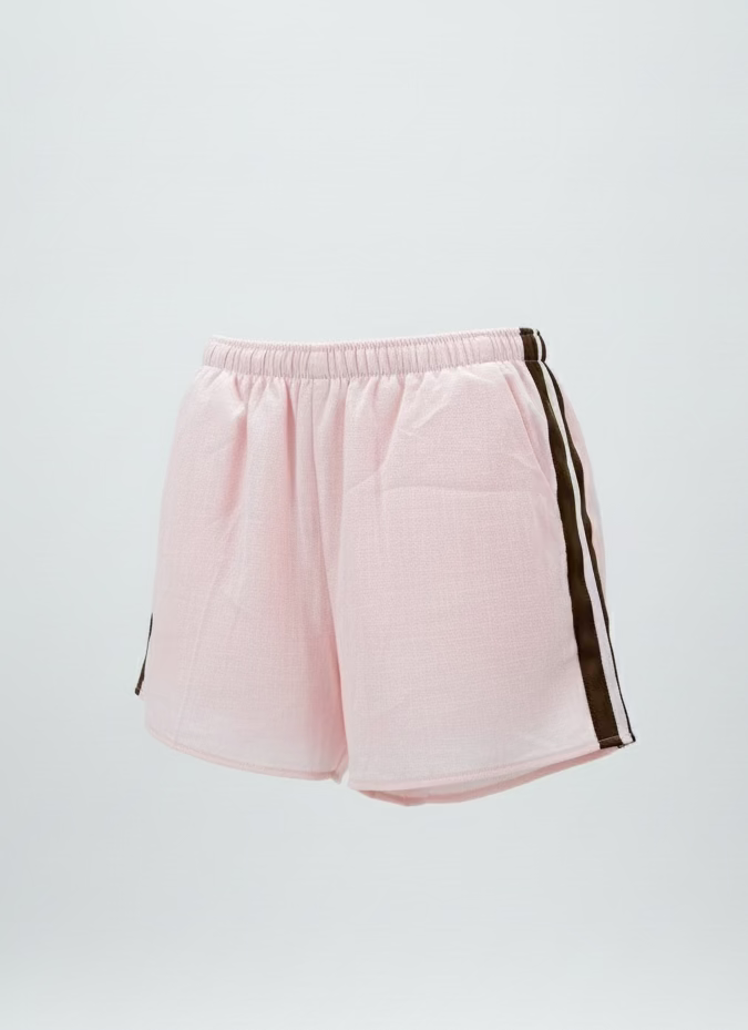 Racer Short By Frankie Baby Pink