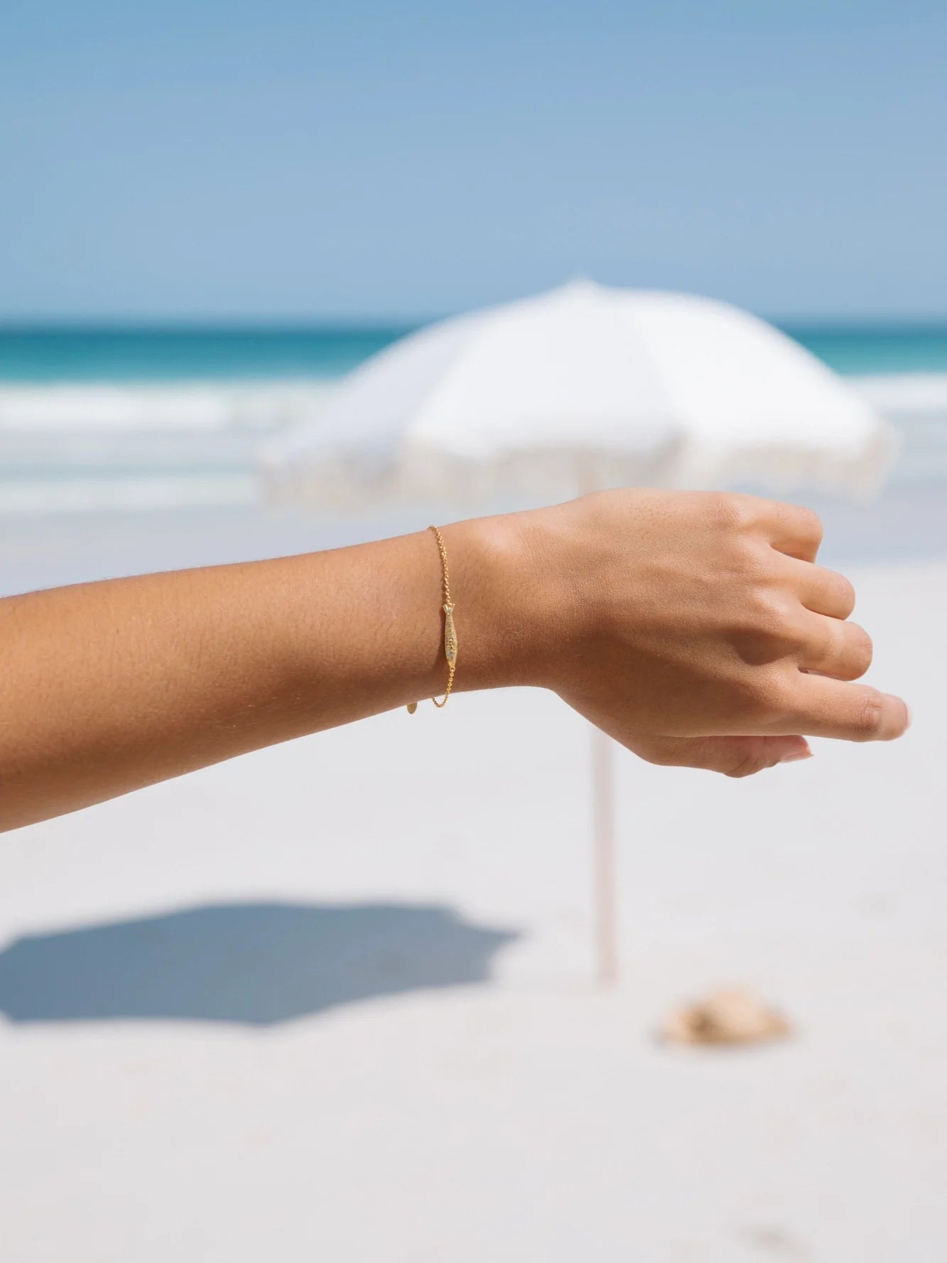 Sardine Bracelet in 18k Gold Vermeil