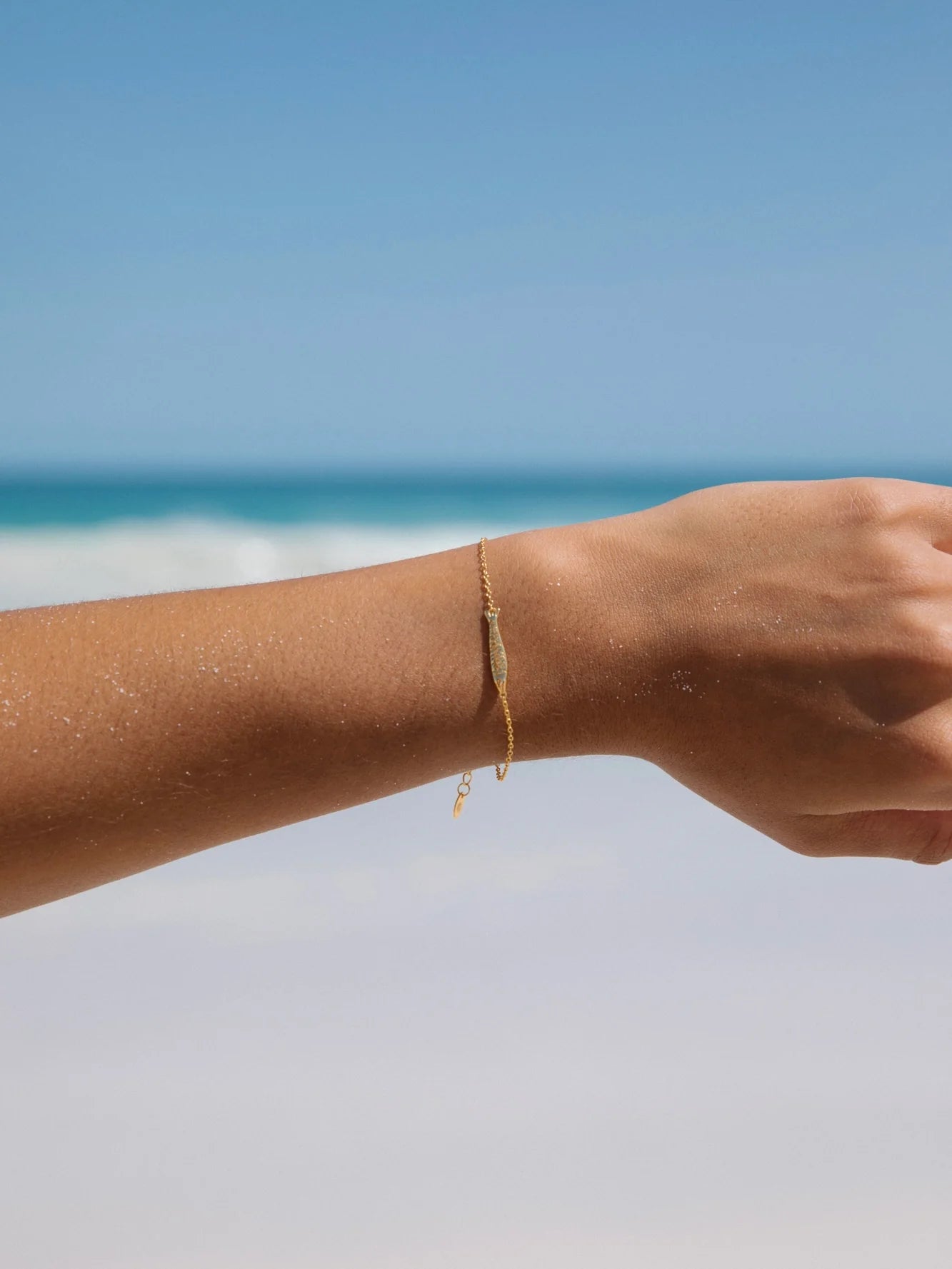 Sardine Bracelet in 18k Gold Vermeil