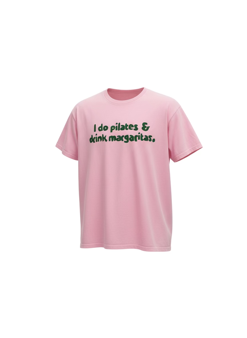 I Do Pilates By Frankie Pink Tee