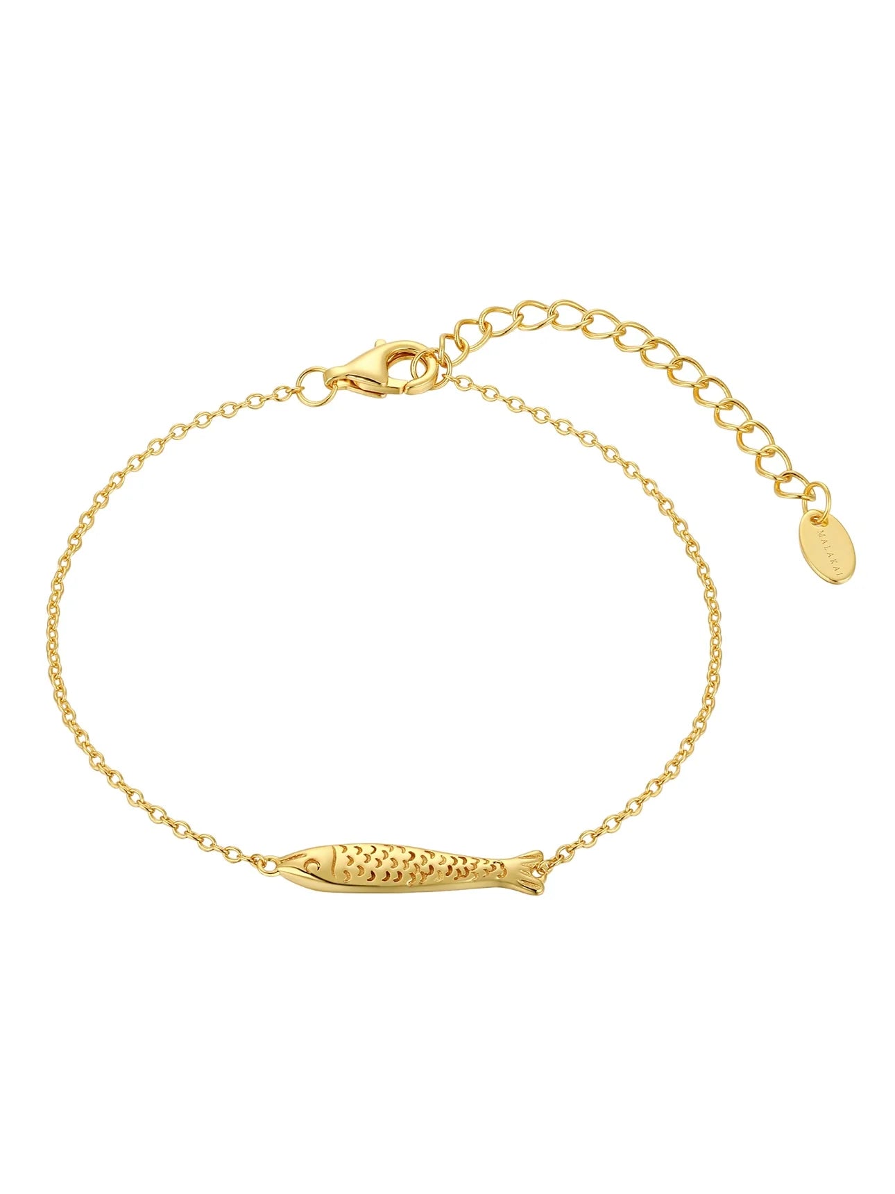 Sardine Bracelet in 18k Gold Vermeil