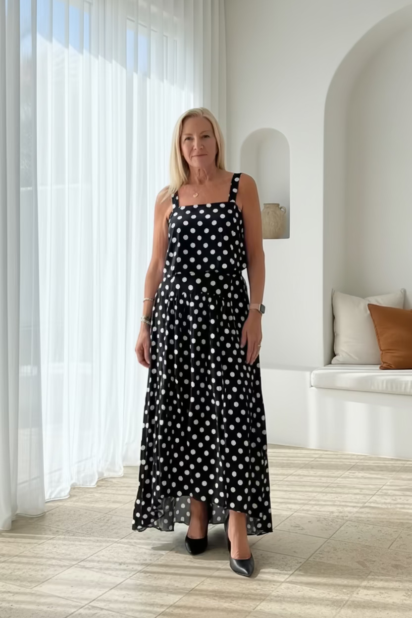 Shanna Crop Top & Maxi Skirt Set