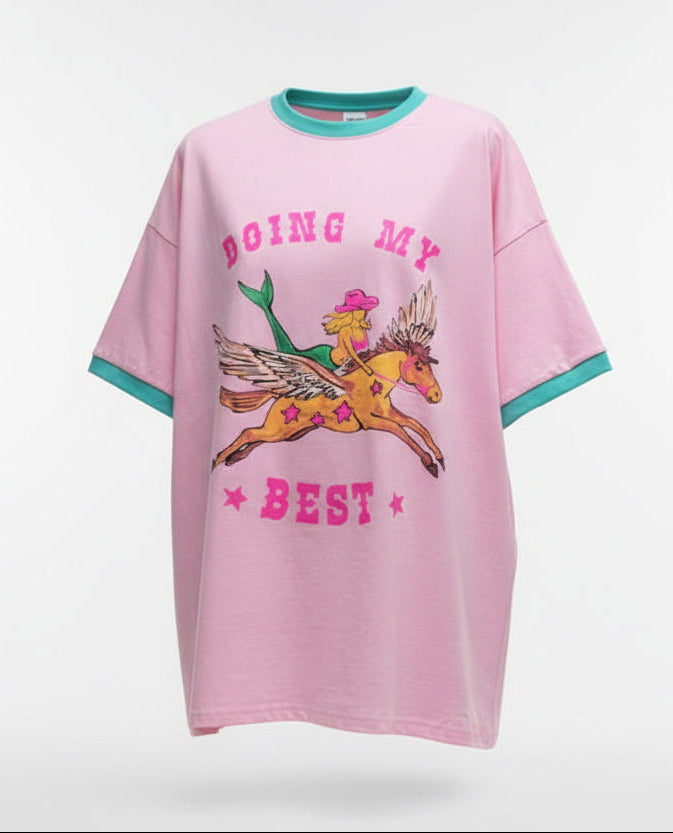 Doing My Best Tee By Frankie Pink