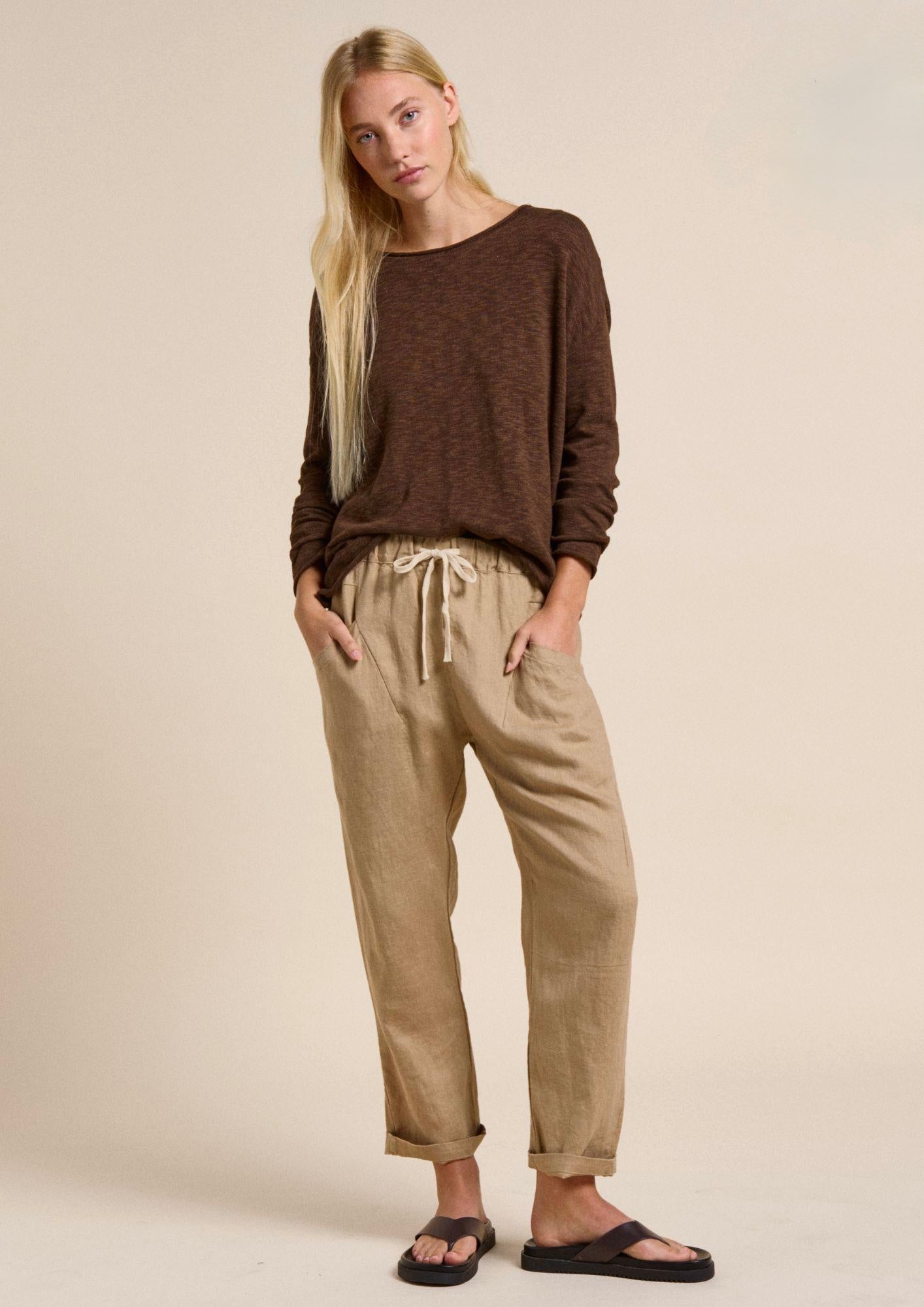 Little Lies Luxe Linen Pant
