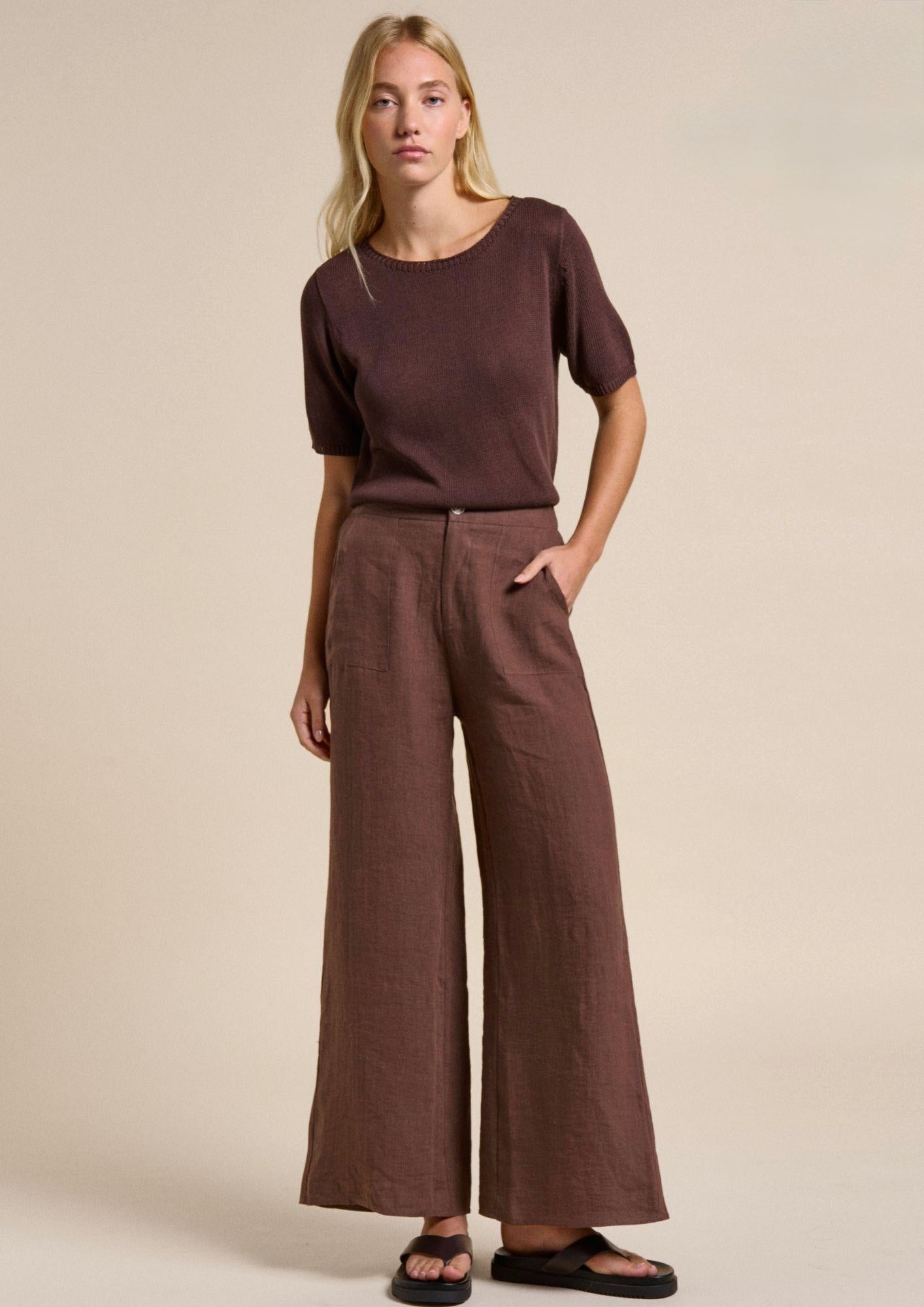 Summer Knit Little Lies Tee