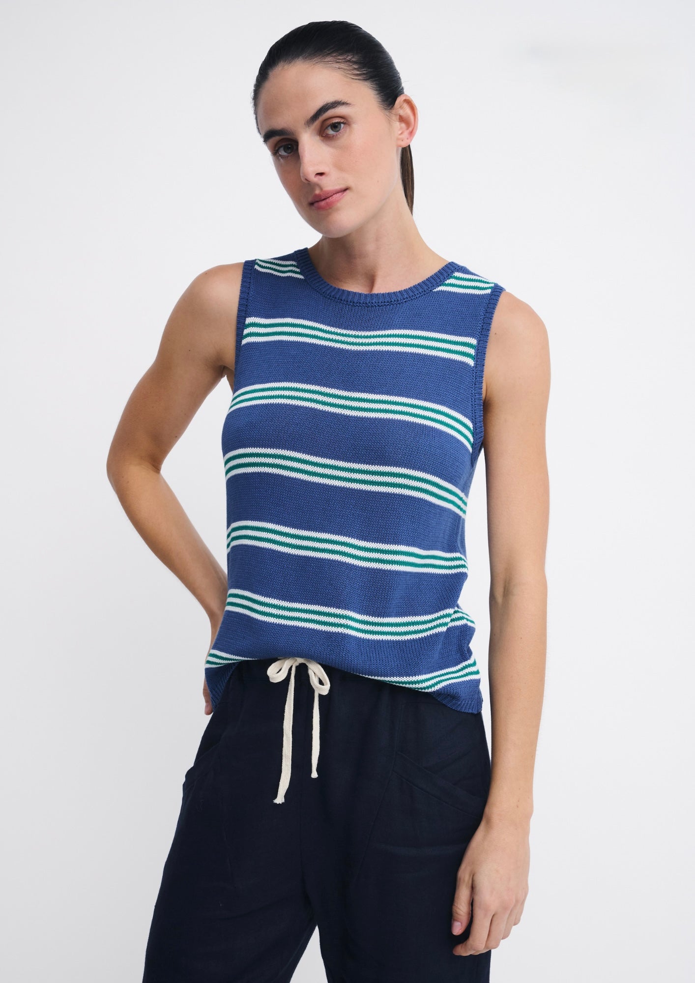Spring Tank Stripe Little Lies