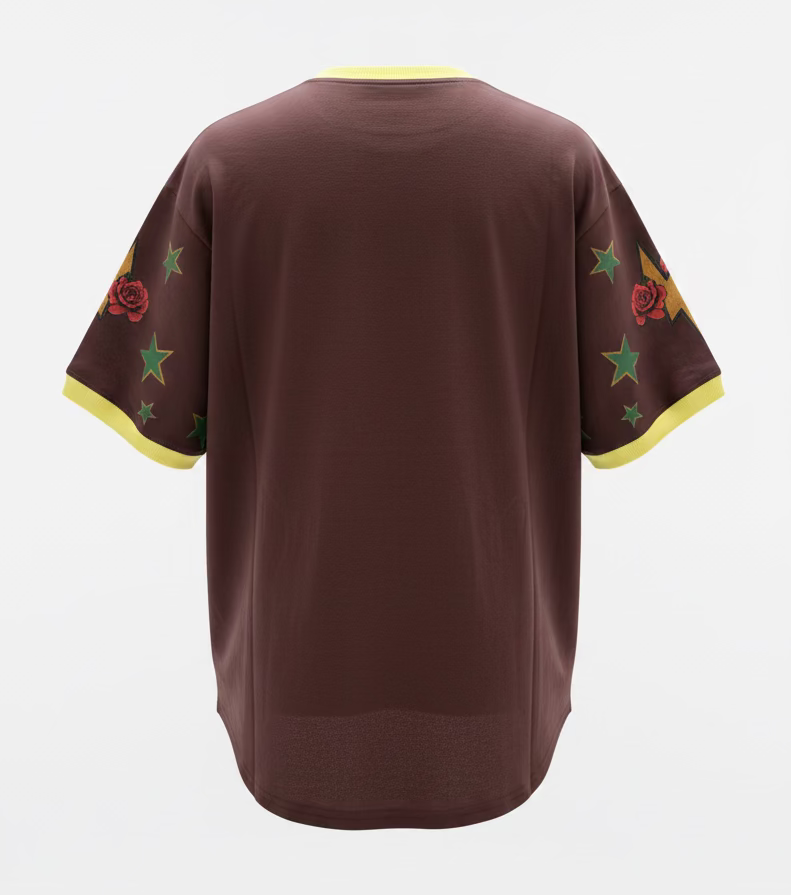 La Rosa Graphic Tee Chocolate