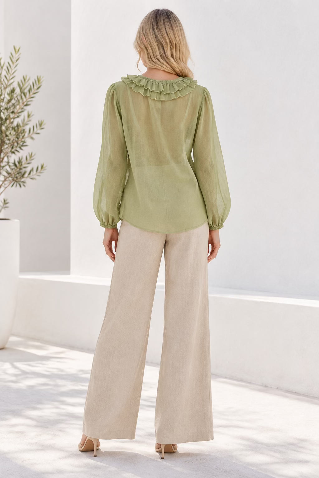 Sweet Escape Blouse Sage