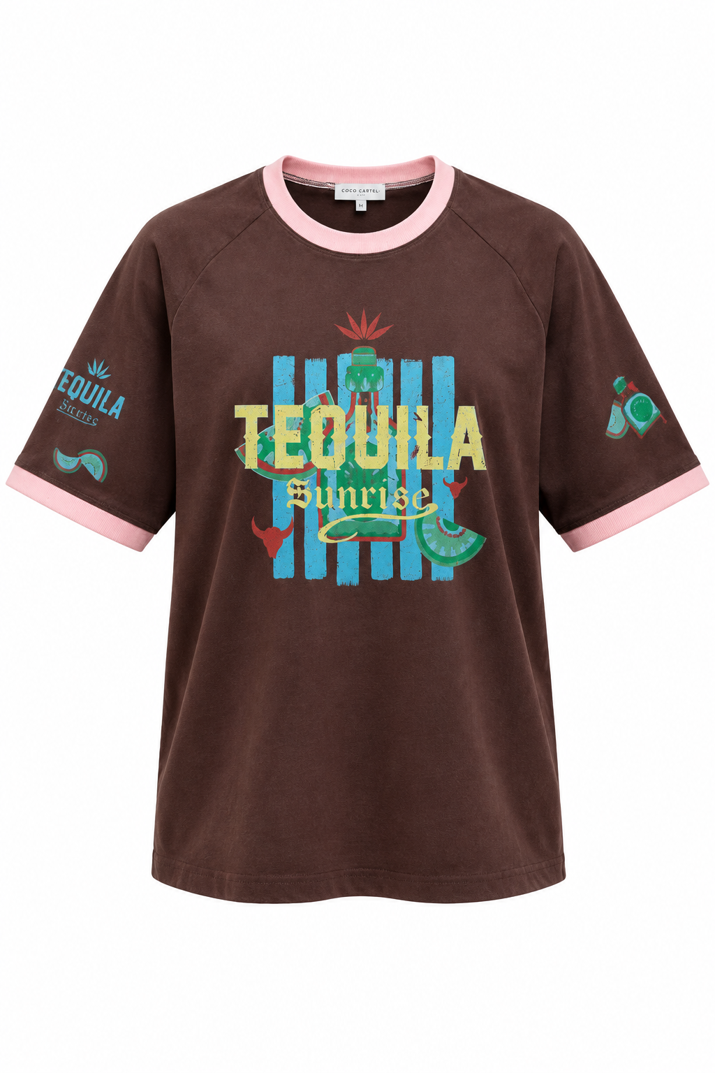 Tequila Sunrise Tee Chocolate