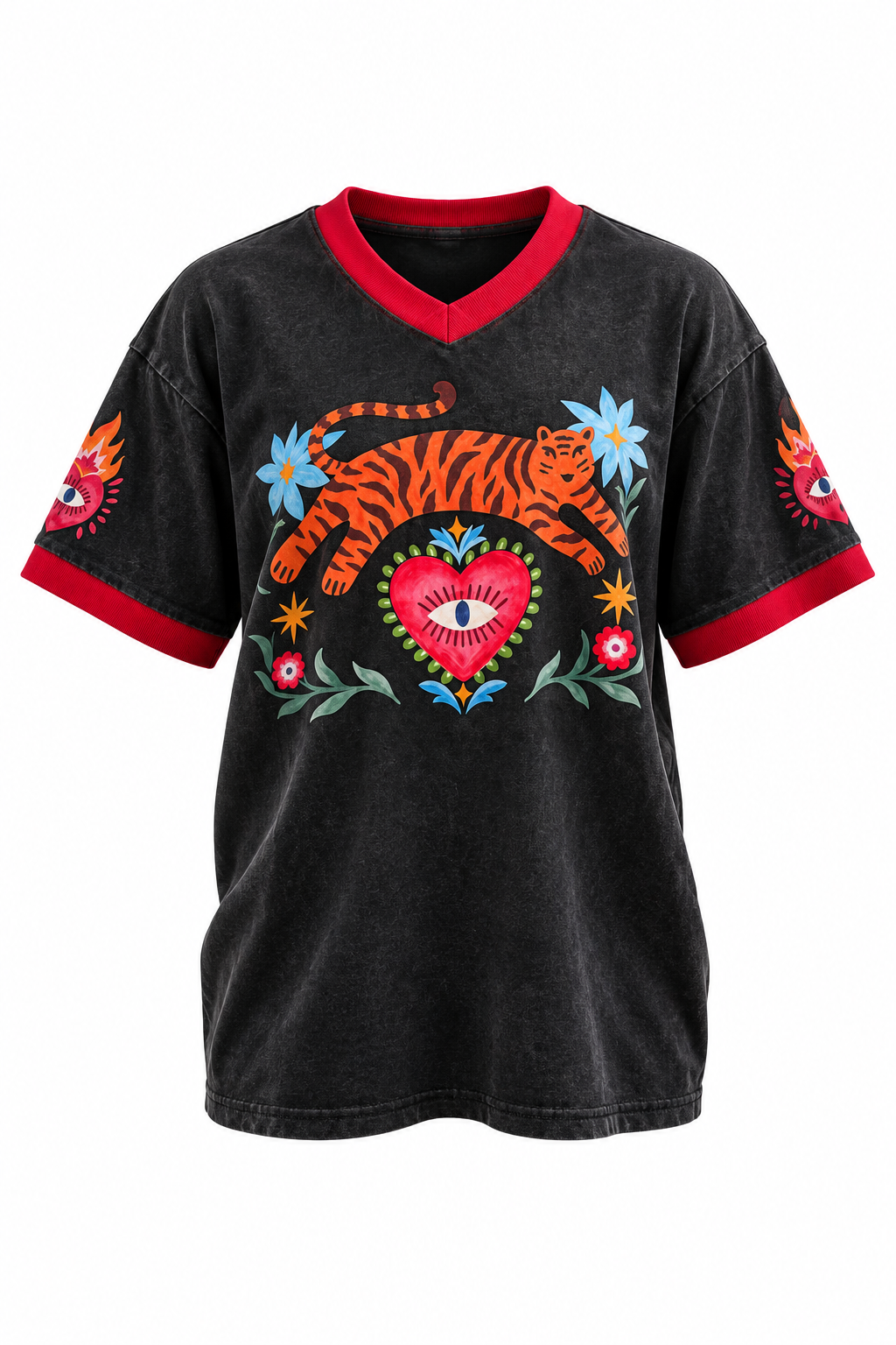 Tiger Eye By Frankie Tee Acid Black