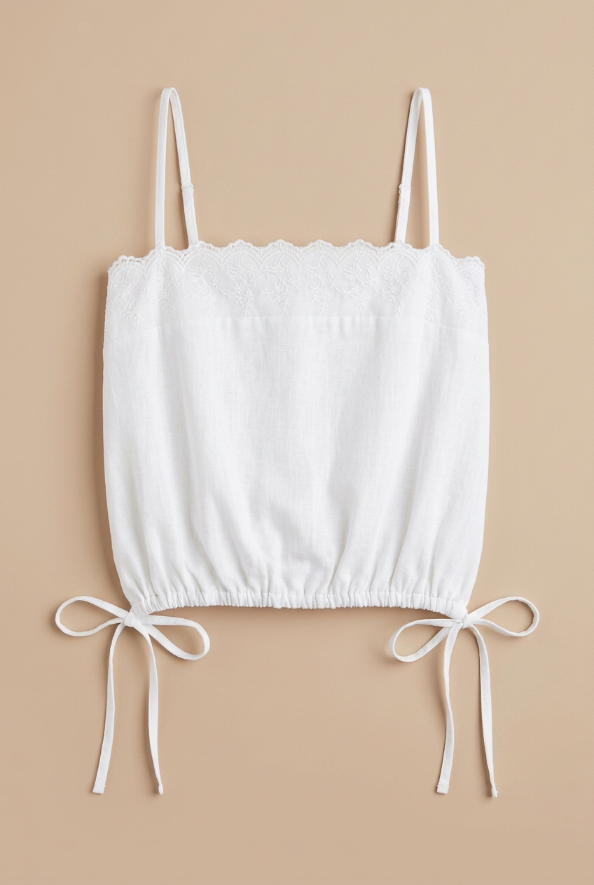 Paros Cami & Maxi Skirt Set White