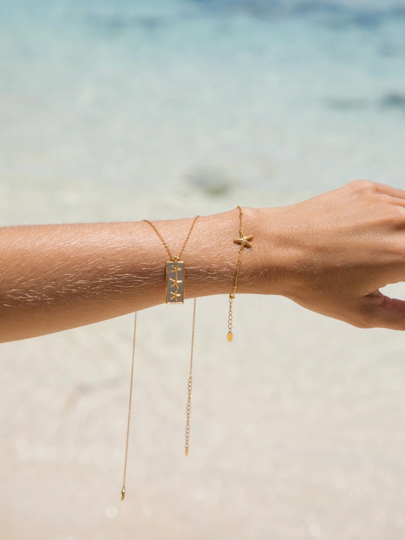 Sirena Necklace in 18k Gold Vermeil