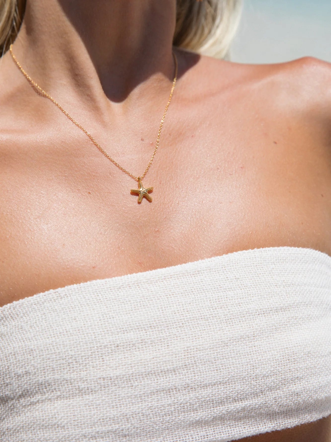 Marina Necklace in 18k Gold Vermeil