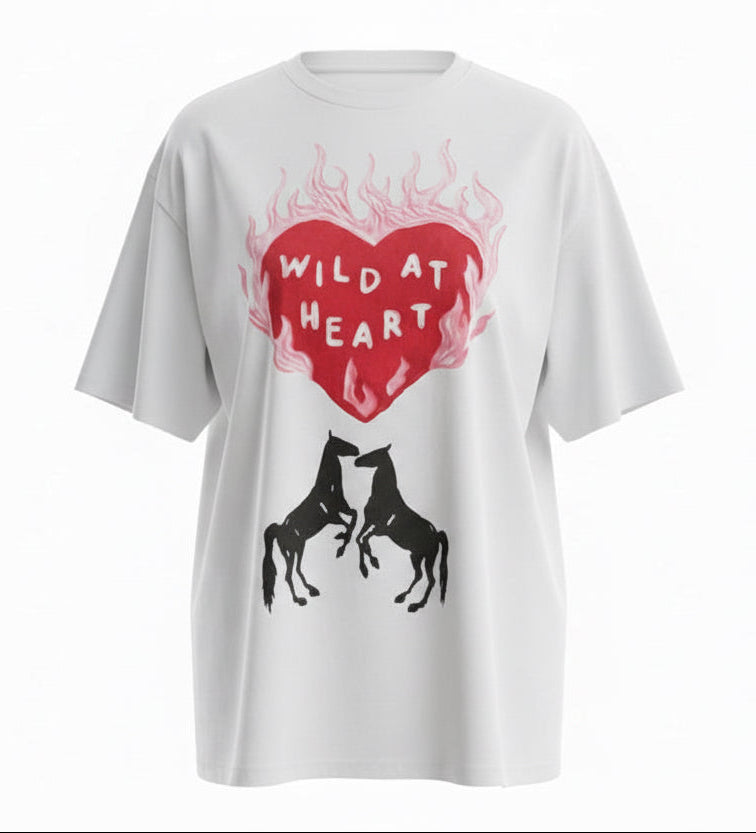 Wild at Heart Tee By Frankie White