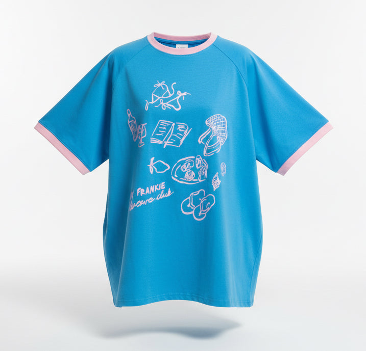 Leisure Club Tee By Frankie Blue
