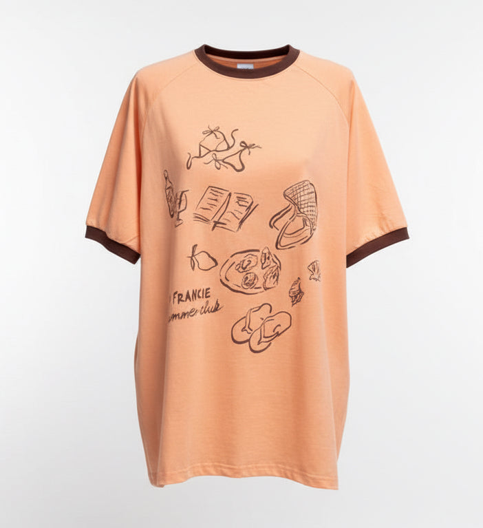 Leisure Club Tee By Frankie Peach