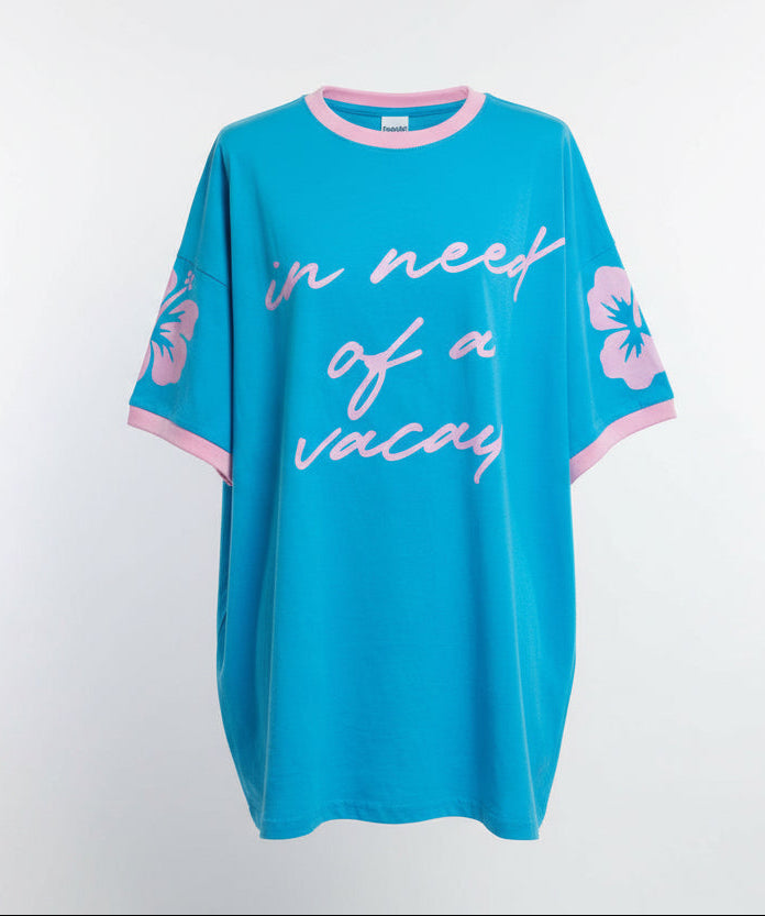 Need of a Vacay By Frankie Tee Blue