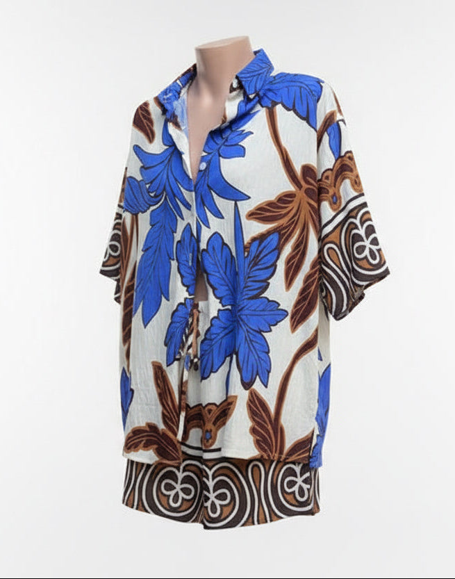 Palm By Frankie Shirt Short Set